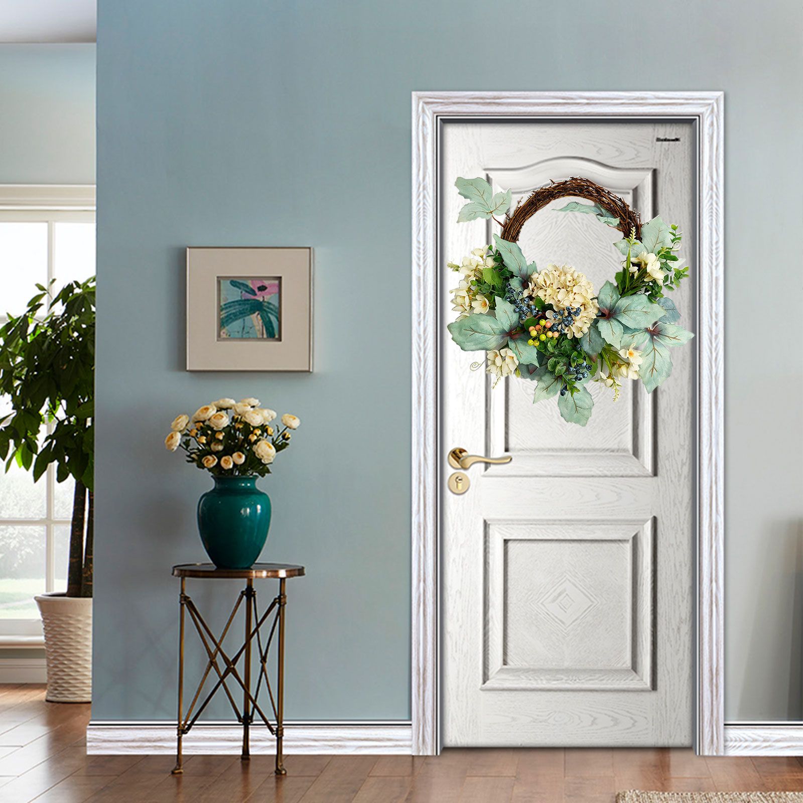 Imitation Wreath Simulation Vibrant Wreath Decoration for Home Door - Image 8