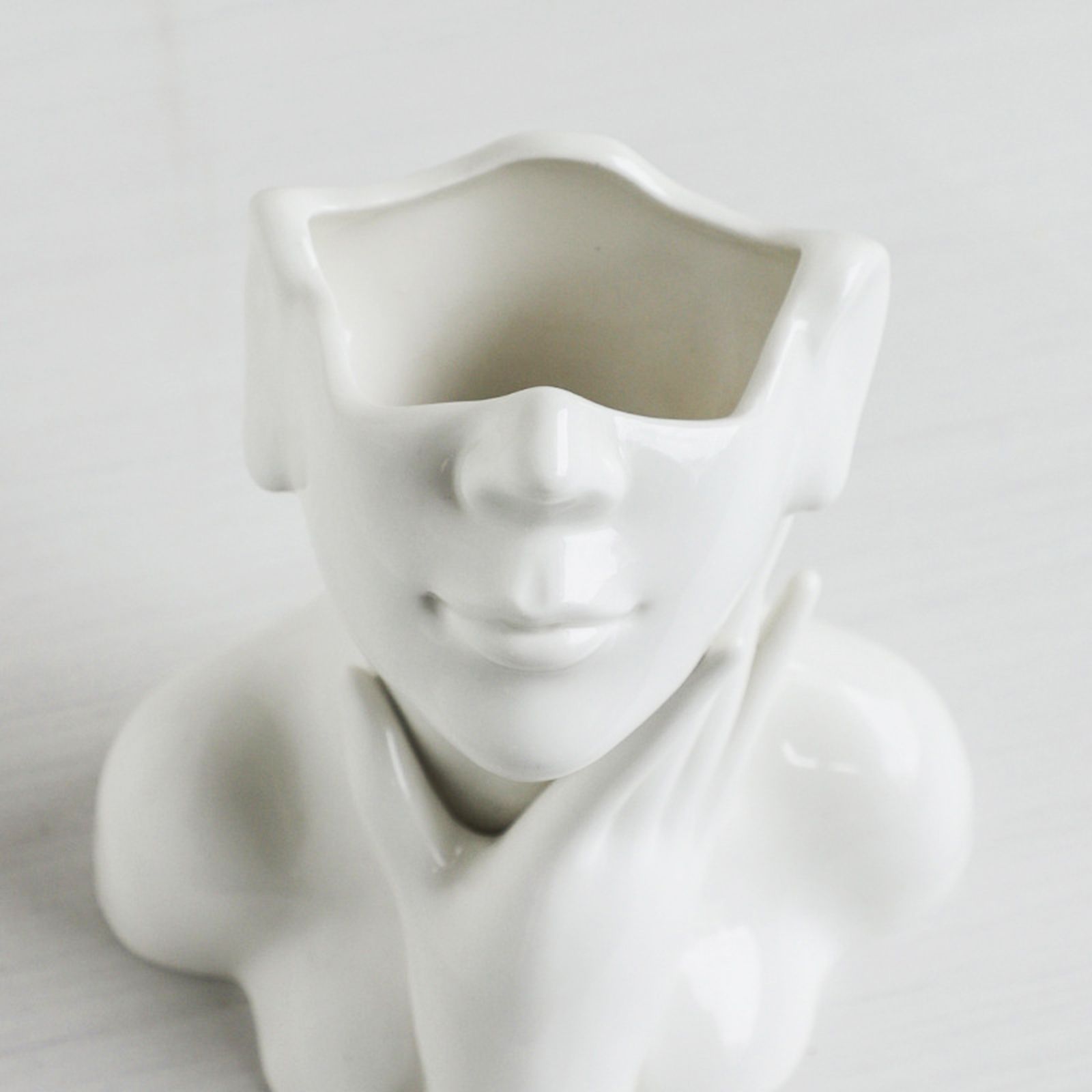 Simple Ceramic Vase Flower Arrangement Decorative Vase Living Room Ornament - Image 4