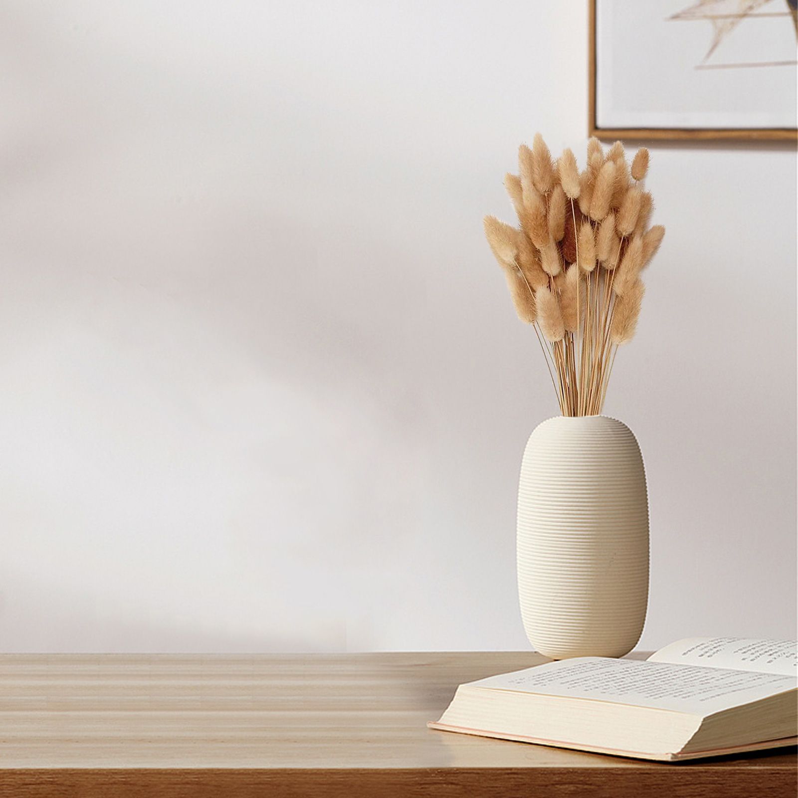 Artificial Dried Pampas Grass Plastic Simulation Reed for Wedding Home Decoration - Image 5