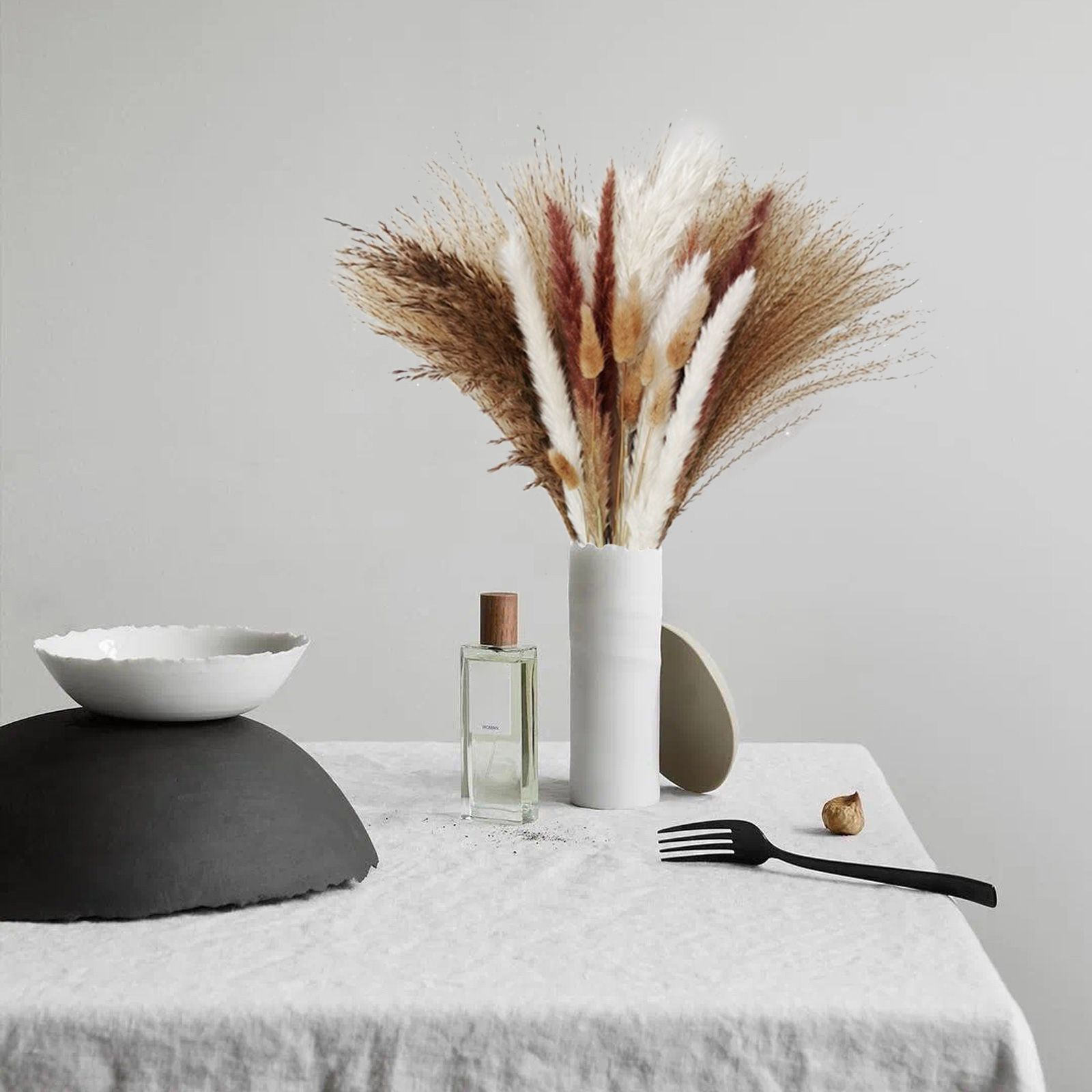 Artificial Dried Pampas Grass Plastic Simulation Reed for Wedding Home Decoration - Image 6