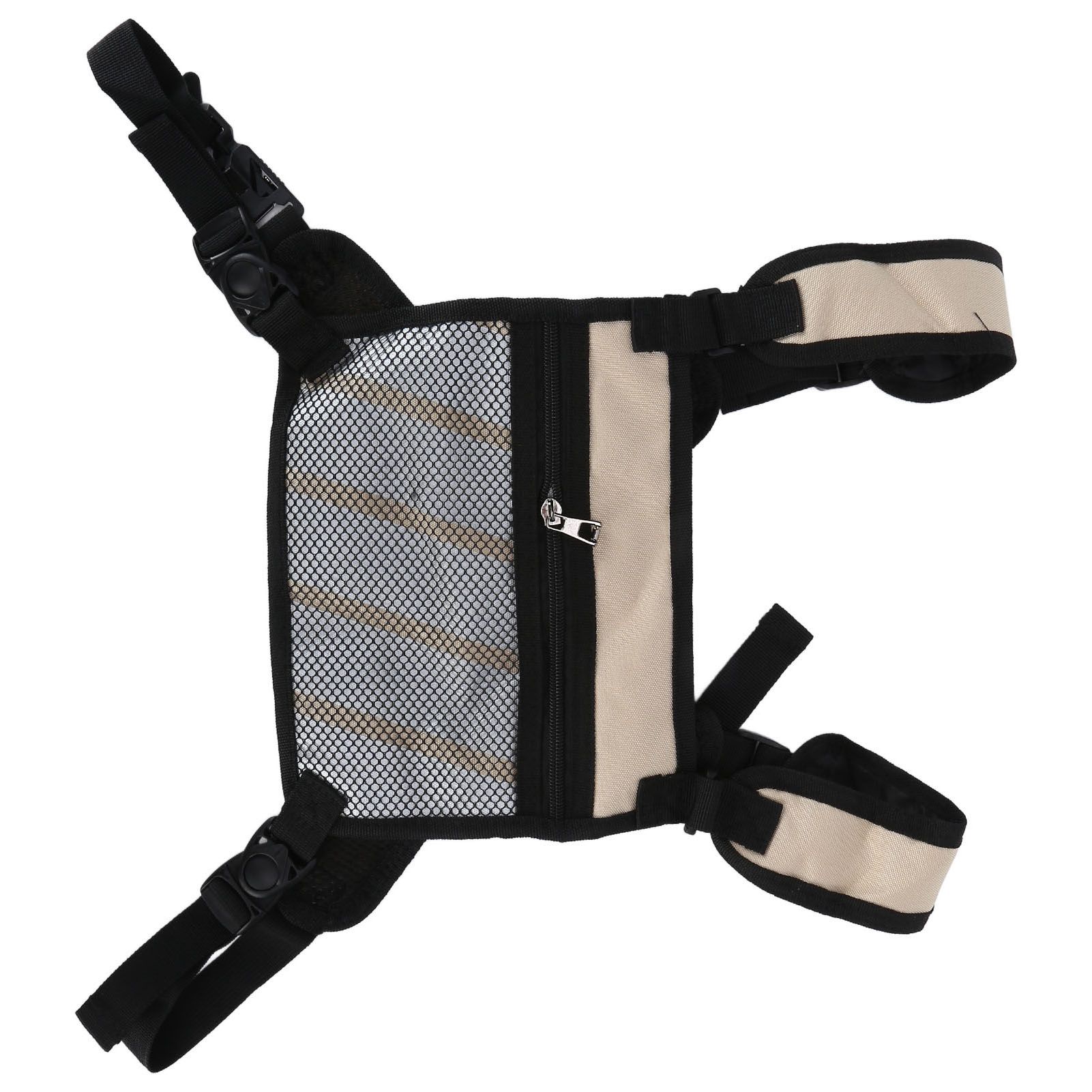 Outdoor Gardening Bag Running Backpack Vest Bag Storage Bag for Man Woman RunningKhaki - Image 2