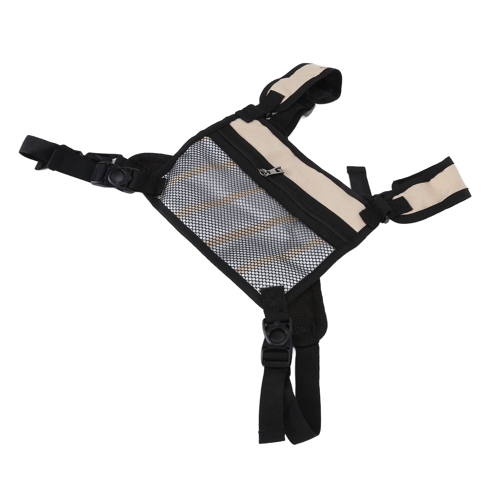 Outdoor Gardening Bag Running Backpack Vest Bag Storage Bag for Man Woman RunningKhaki - Image 4