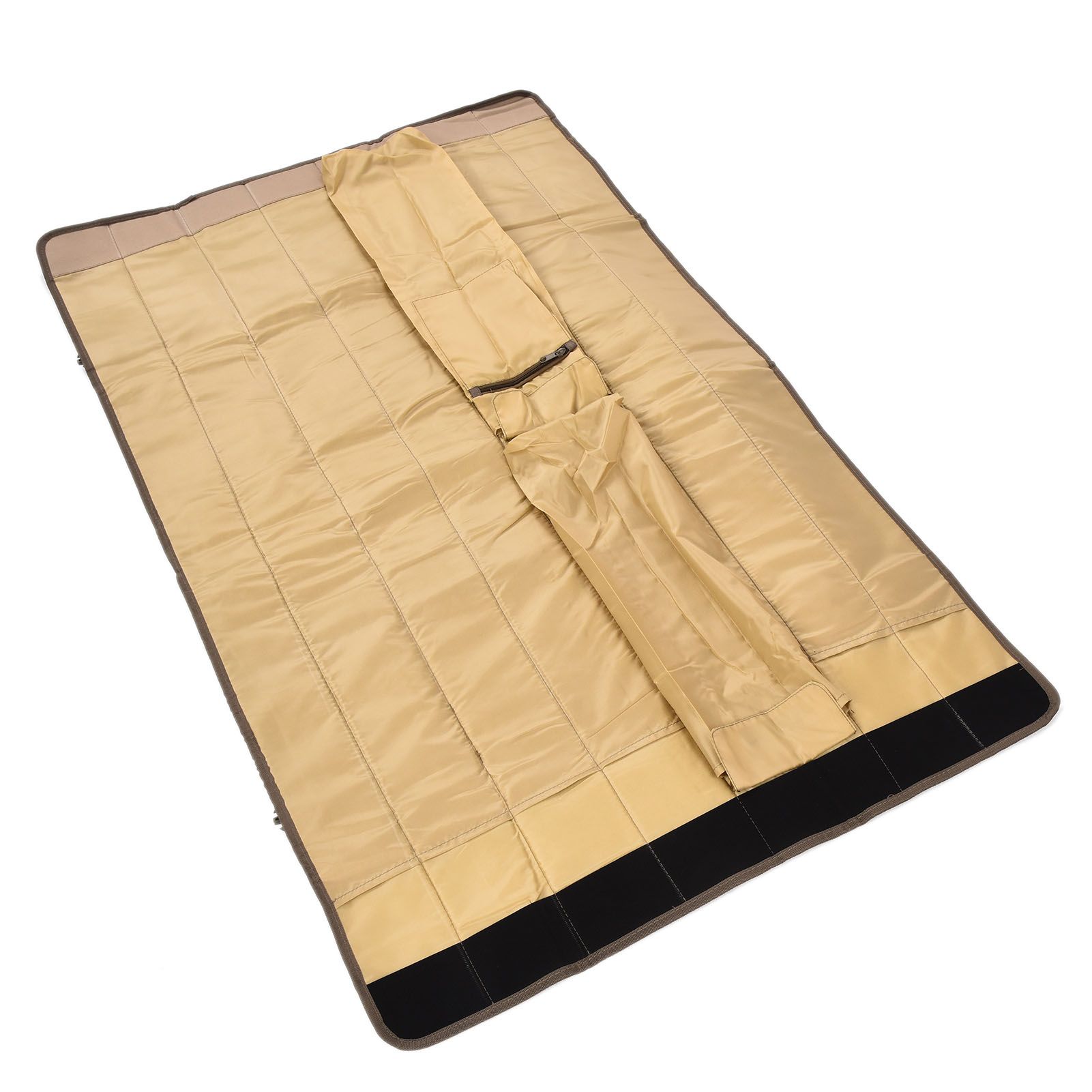 Oxford Cloth Fishing Bag Gardening Fishing Rod Bag Carrier for Fishing Tool OutdoorKhaki - Image 5