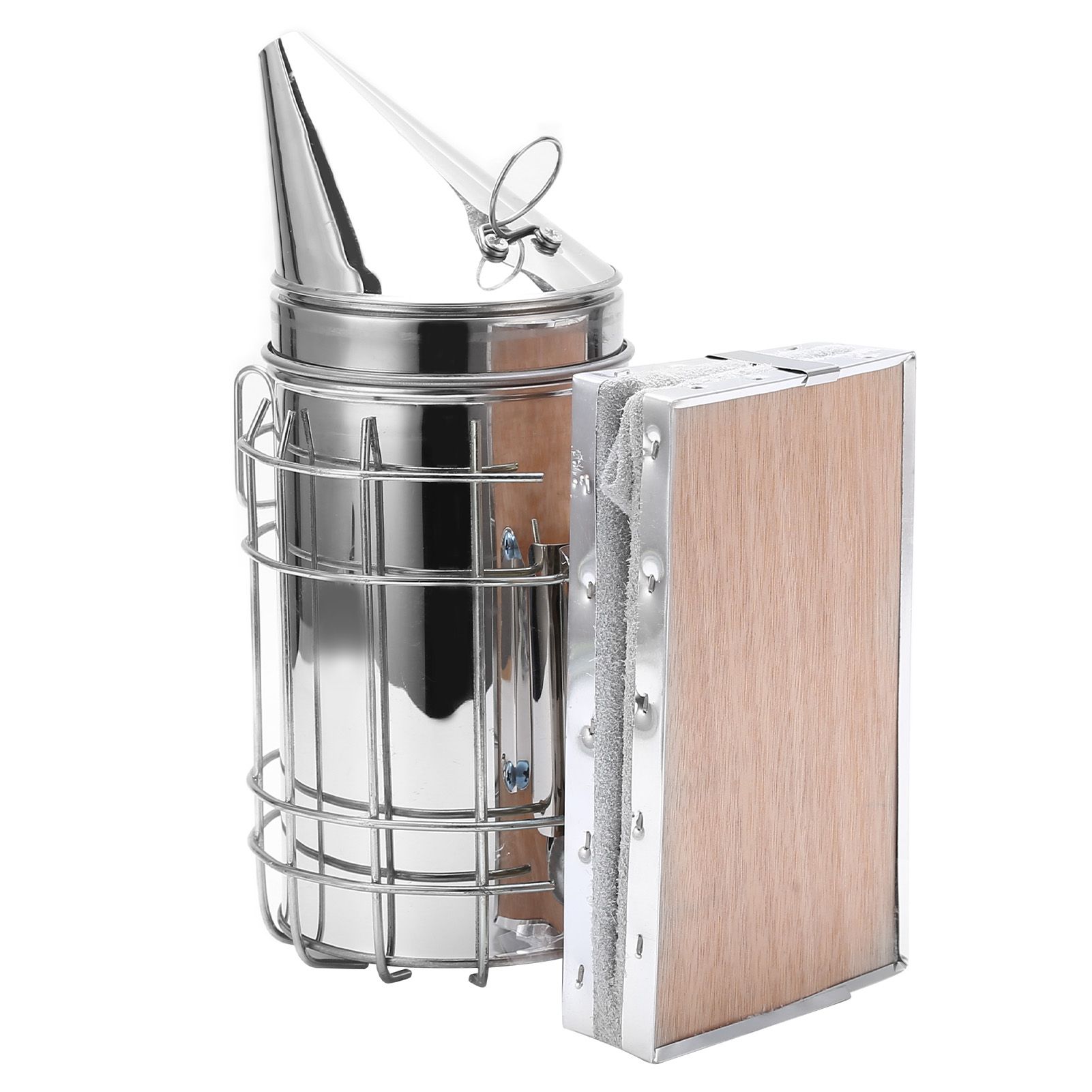 6Pcs/Set Stainless Steel Beehive Smoker Kit Bee Smoker Beekeeping Equipment for Outdoor - Image 6