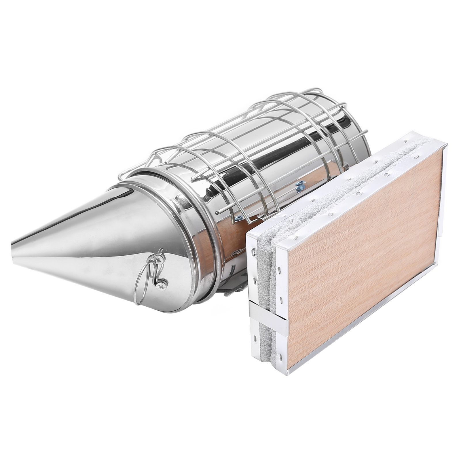 6Pcs/Set Stainless Steel Beehive Smoker Kit Bee Smoker Beekeeping Equipment for Outdoor - Image 7