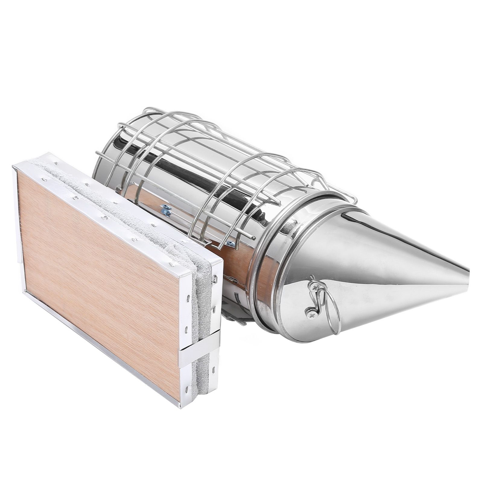 6Pcs/Set Stainless Steel Beehive Smoker Kit Bee Smoker Beekeeping Equipment for Outdoor - Image 8