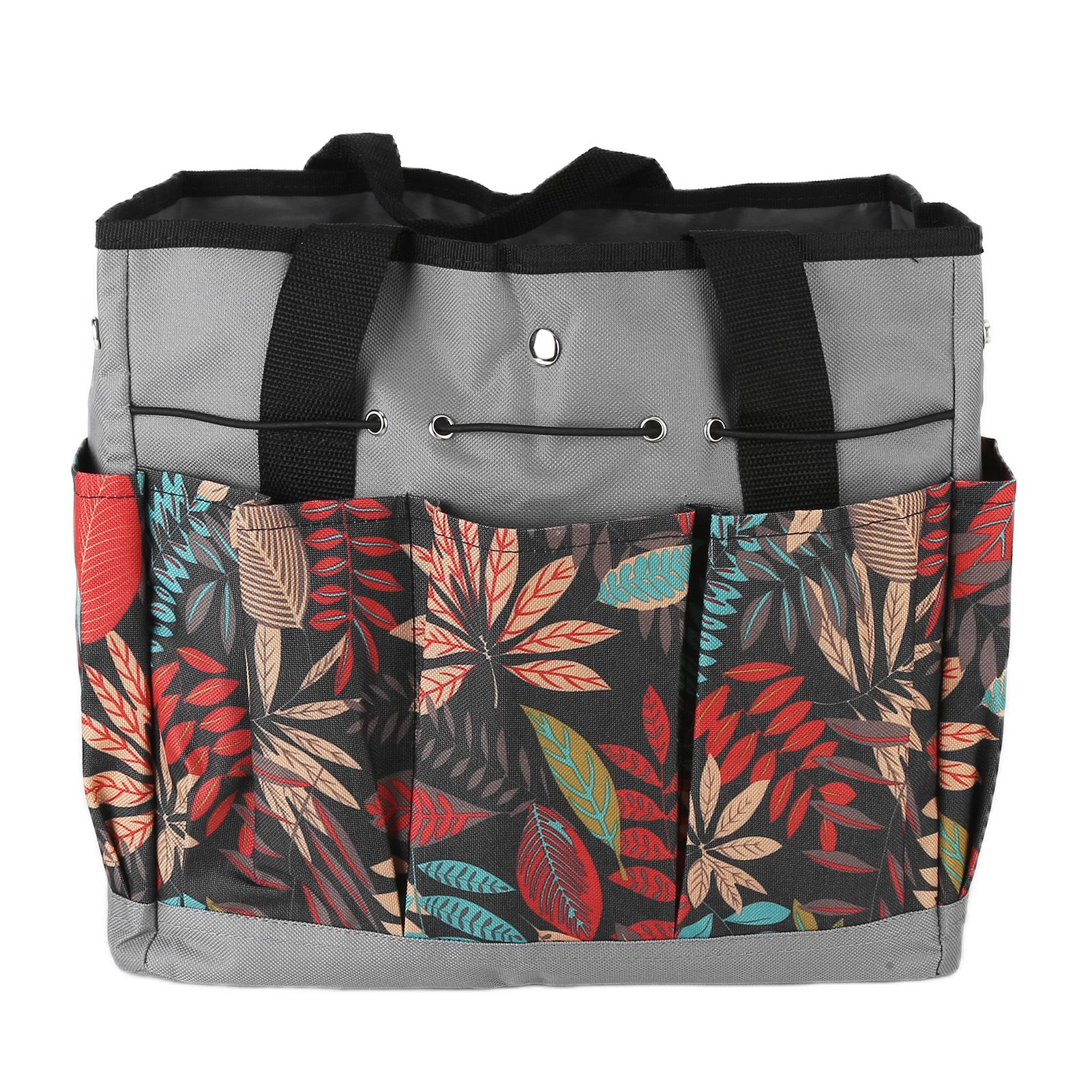 Garden Tote Bag 600D Oxford Cloth Multiple Pockets Lightweight and Durable Garden Tools Storage Pouch - Image 1