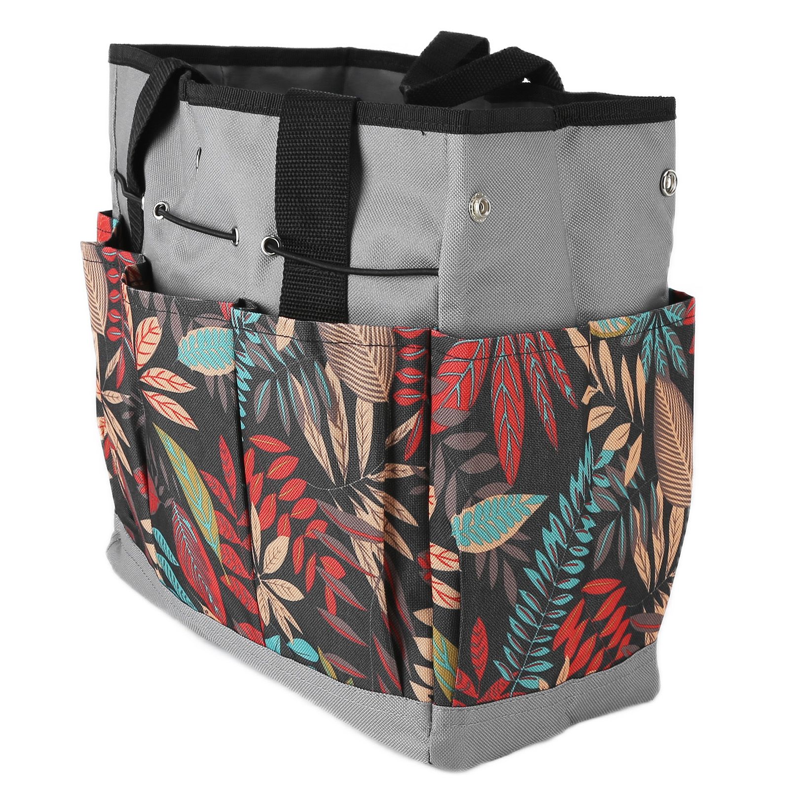 Garden Tote Bag 600D Oxford Cloth Multiple Pockets Lightweight and Durable Garden Tools Storage Pouch - Image 2