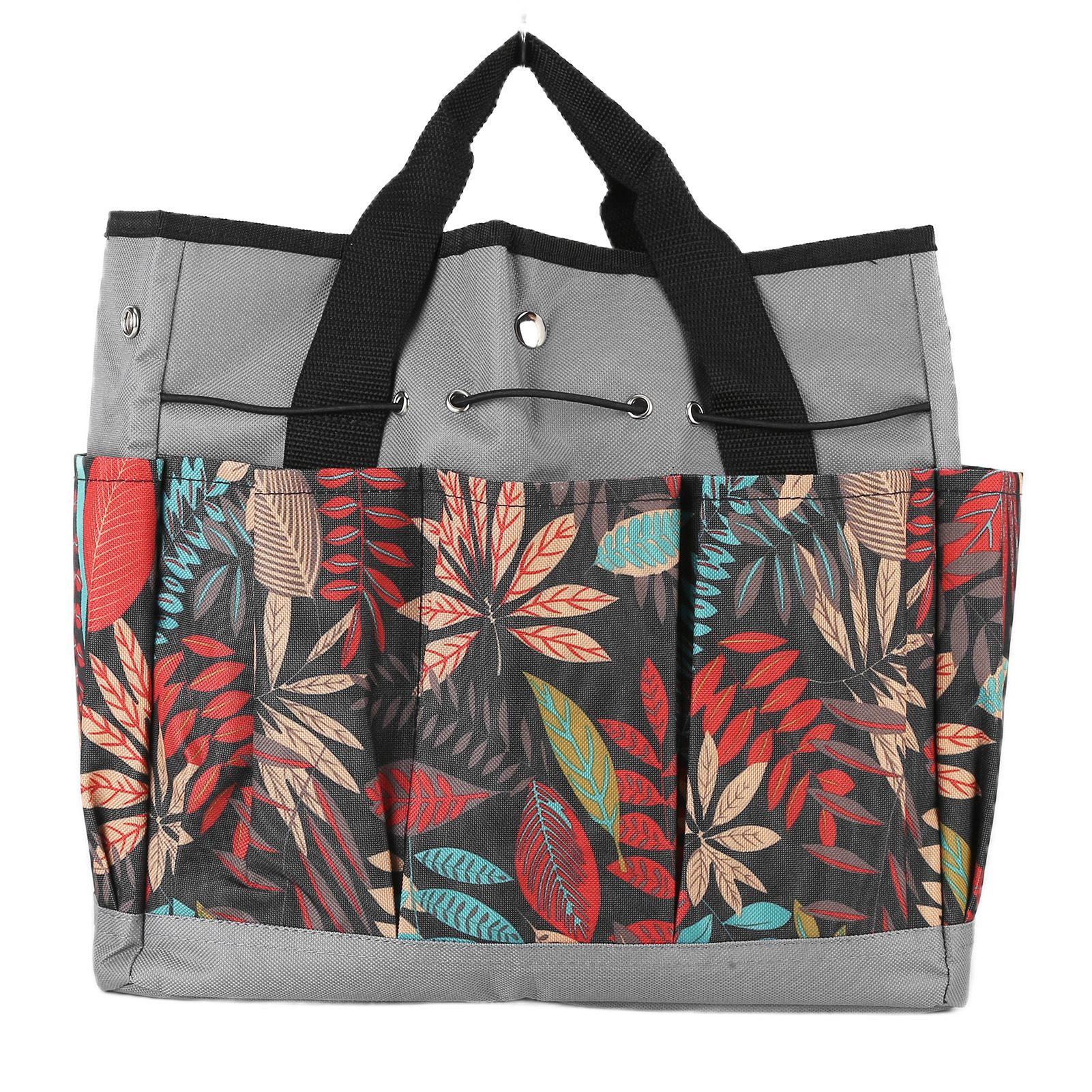 Garden Tote Bag 600D Oxford Cloth Multiple Pockets Lightweight and Durable Garden Tools Storage Pouch - Image 4