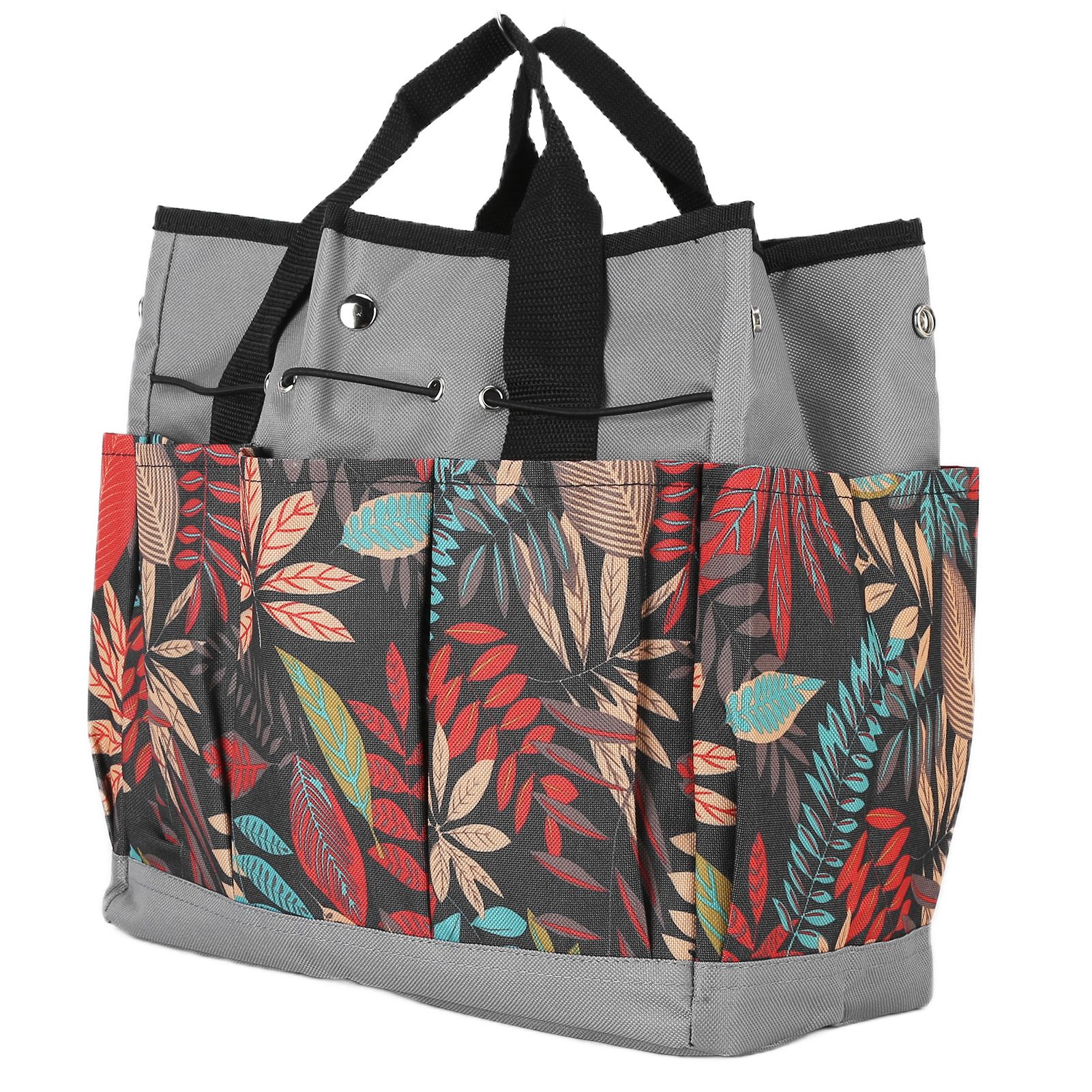 Garden Tote Bag 600D Oxford Cloth Multiple Pockets Lightweight and Durable Garden Tools Storage Pouch - Image 5