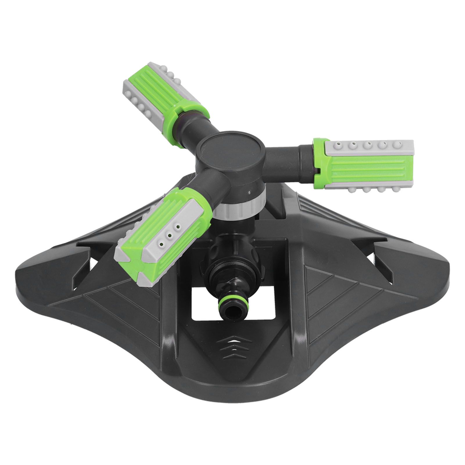 Lawn Water Sprinkler Automatic Flower Watering Device Three Prong Sprinkler for Garden Watering Gardening IrrigationGreen - Image 1