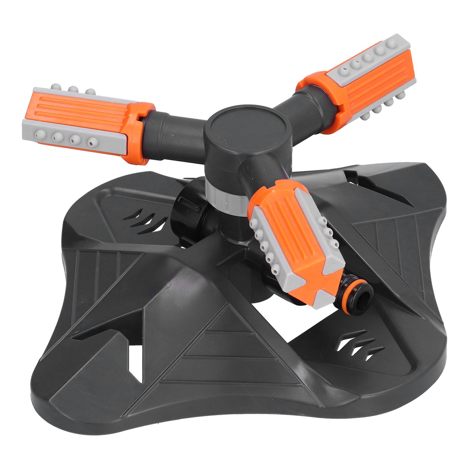 Lawn Water Sprinkler Automatic Flower Watering Device Three Prong Sprinkler for Garden Watering Gardening IrrigationOrange - Image 5