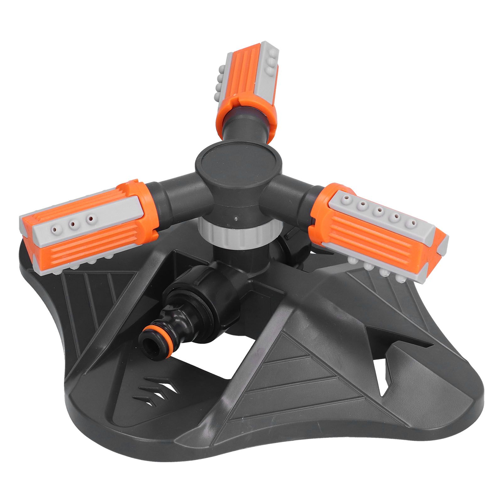 Lawn Water Sprinkler Automatic Flower Watering Device Three Prong Sprinkler for Garden Watering Gardening IrrigationOrange - Image 8