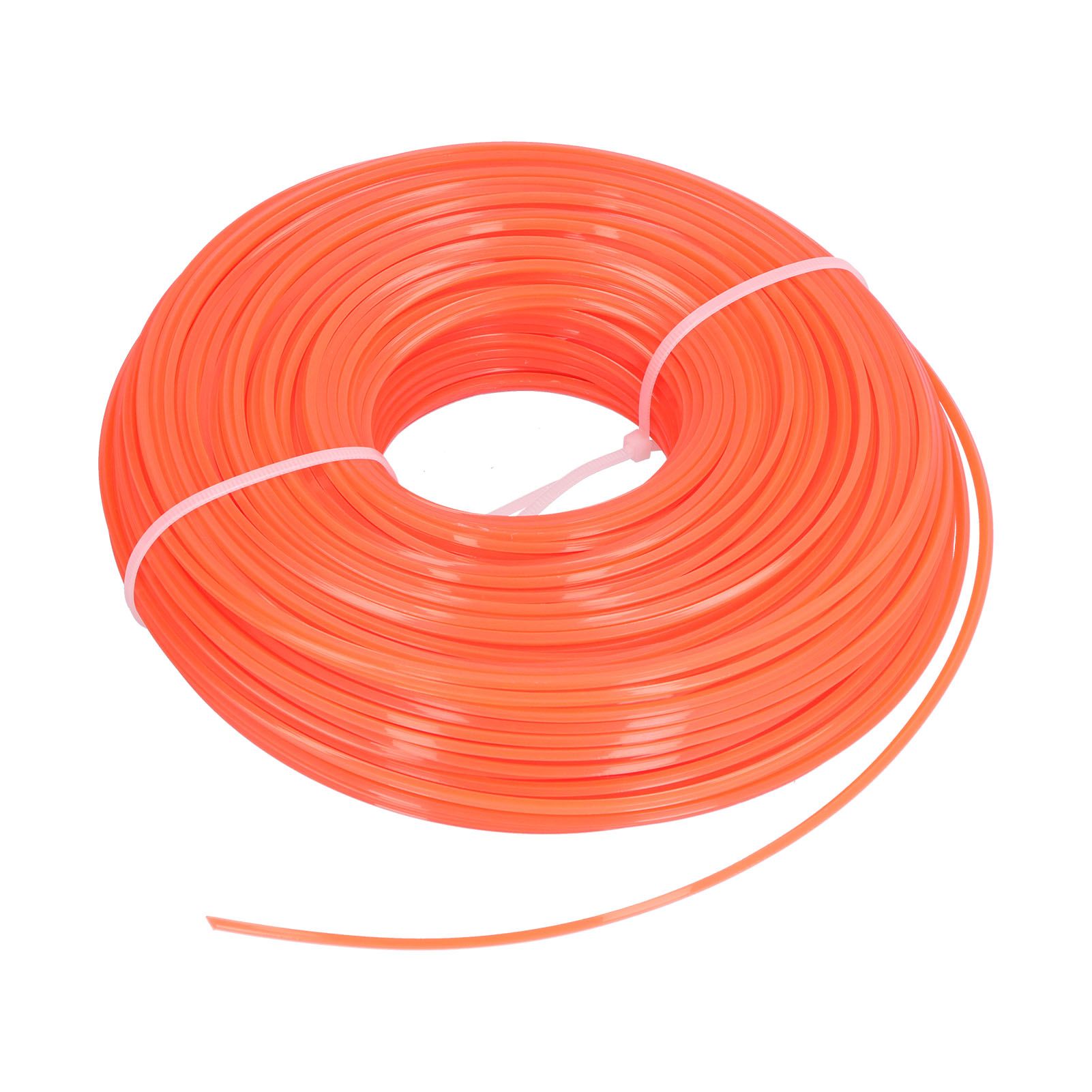 100m Trimmer Cord 2.4mm Square Nylon Cord Gasoline Brush Cutter Cord Replacement Part - Image 3