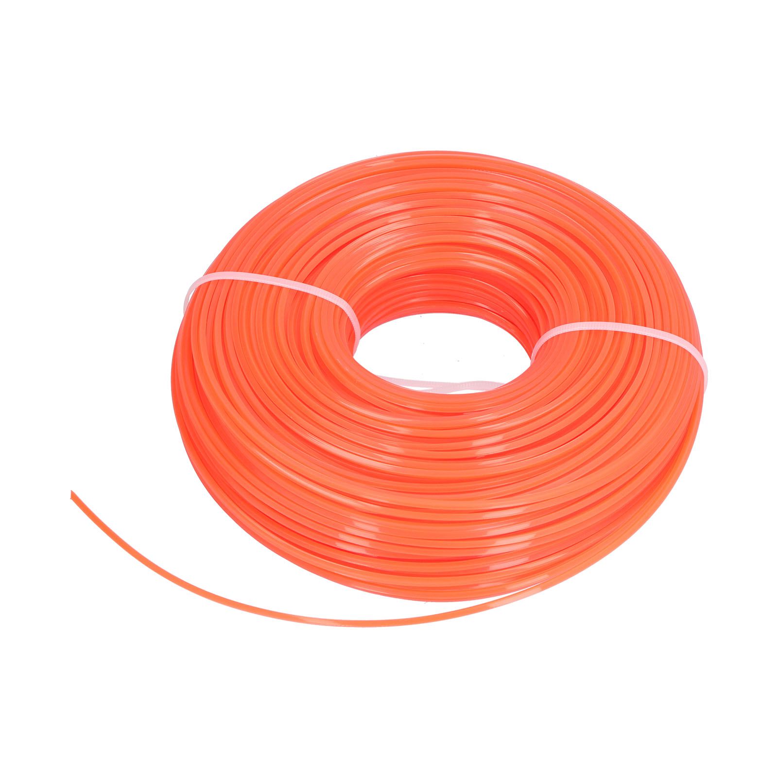 100m Trimmer Cord 2.4mm Square Nylon Cord Gasoline Brush Cutter Cord Replacement Part - Image 4