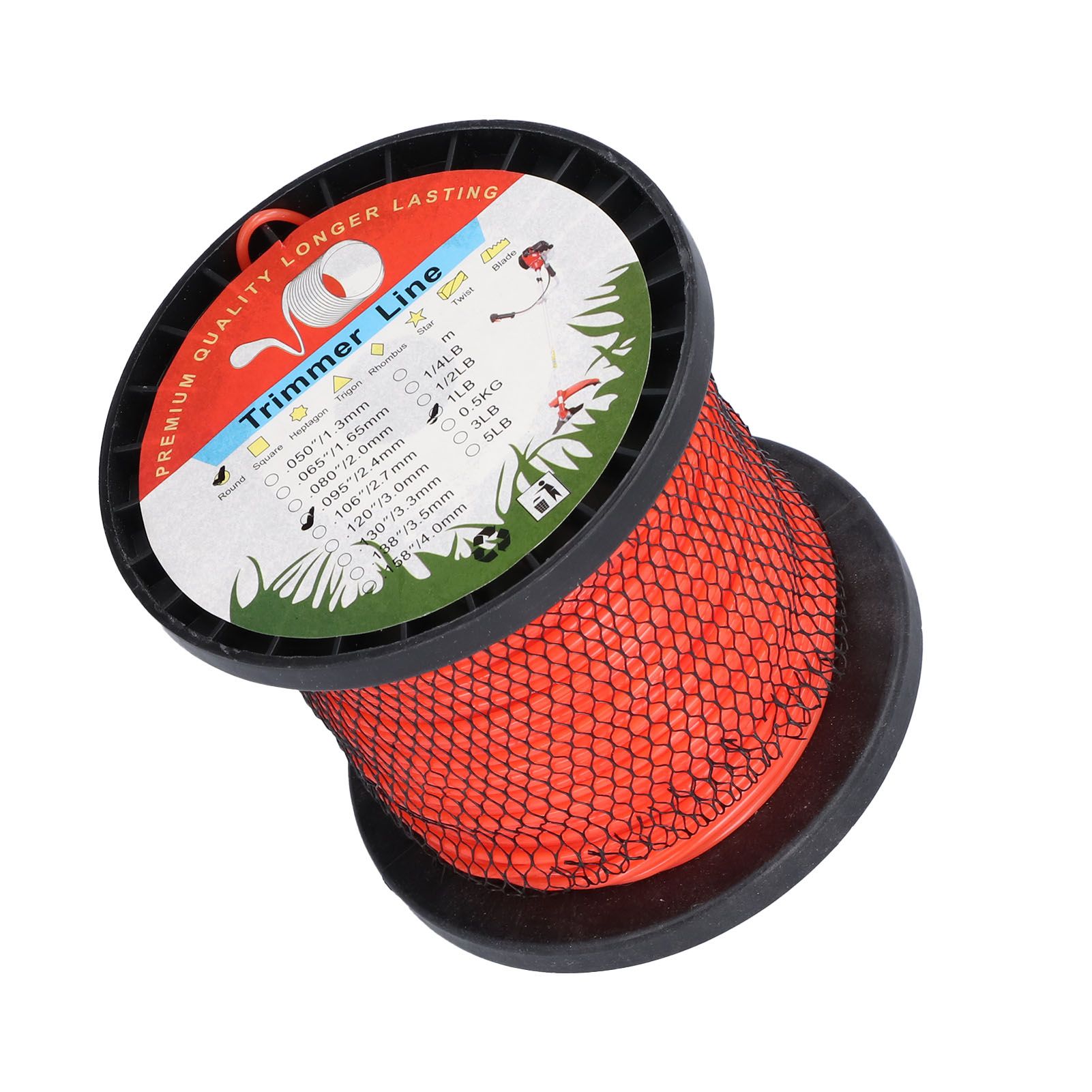 2.4mm Trimmer Line Round Nylon 1LB Round Heavy Duty Grass Cutting Trimmer Line for Yard Garden - Image 3