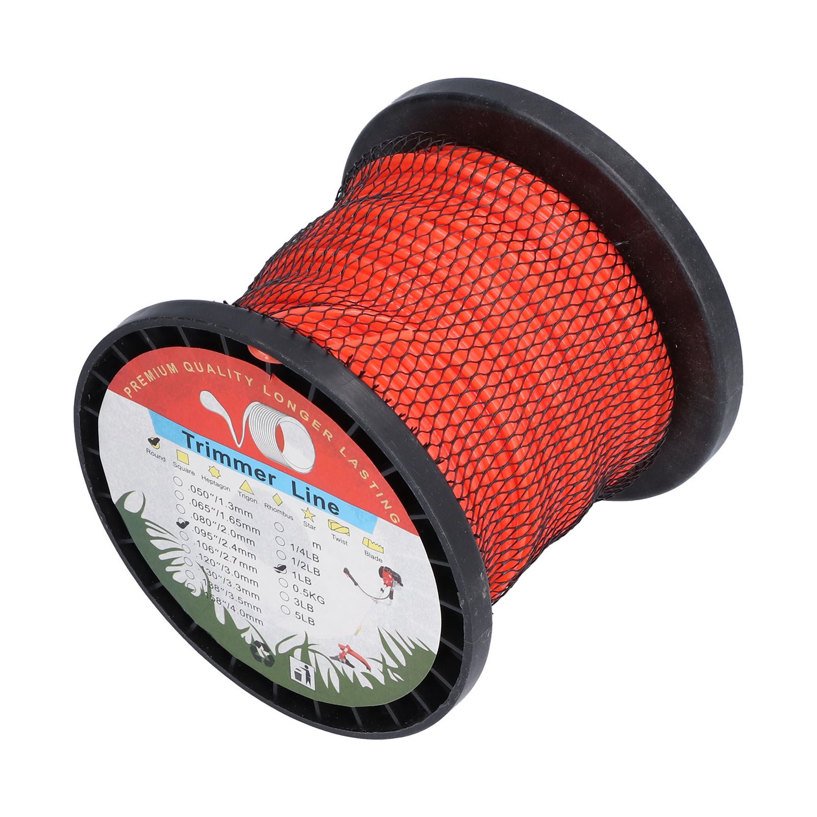 2.4mm Trimmer Line Round Nylon 1LB Round Heavy Duty Grass Cutting Trimmer Line for Yard Garden - Image 6