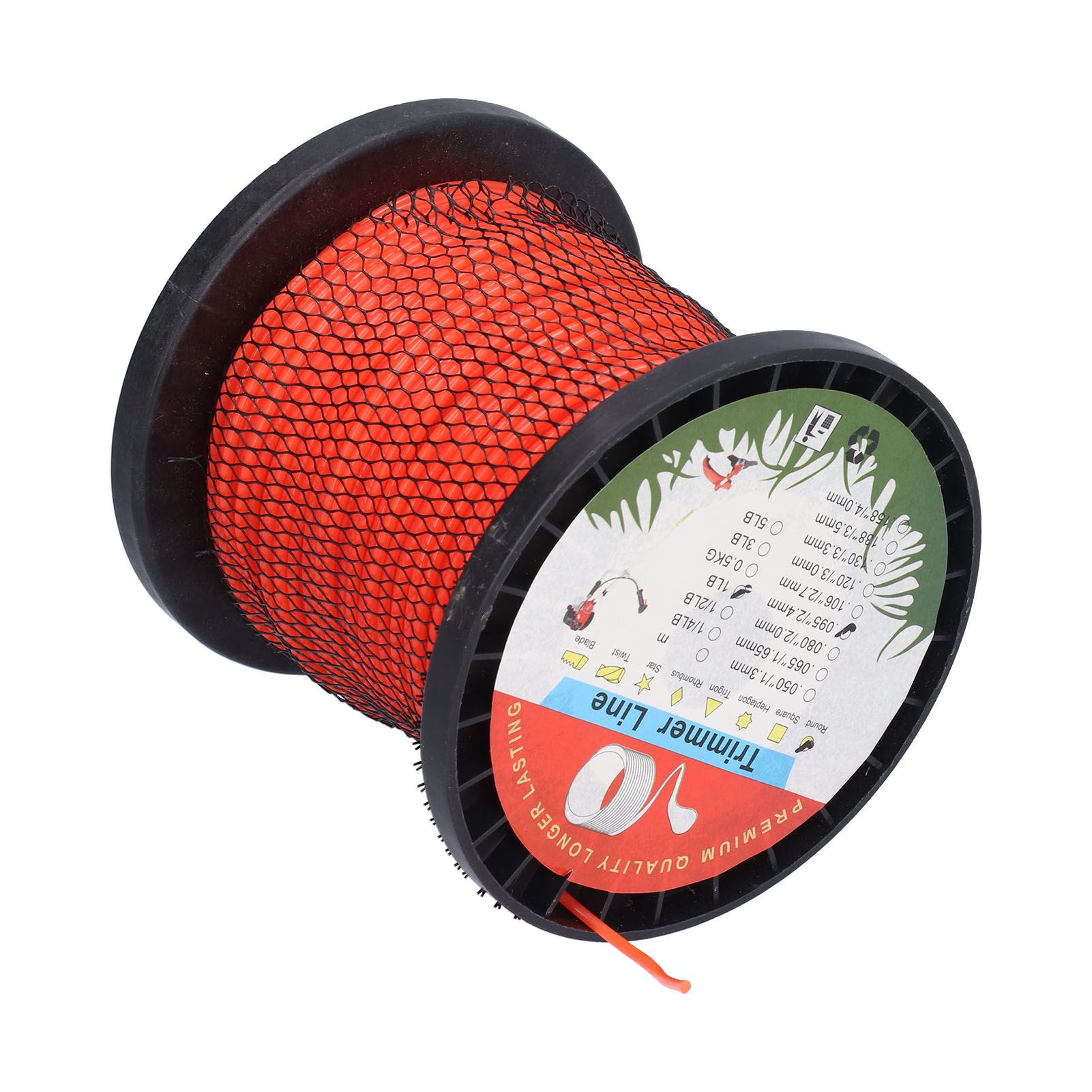 2.4mm Trimmer Line Round Nylon 1LB Round Heavy Duty Grass Cutting Trimmer Line for Yard Garden - Image 7