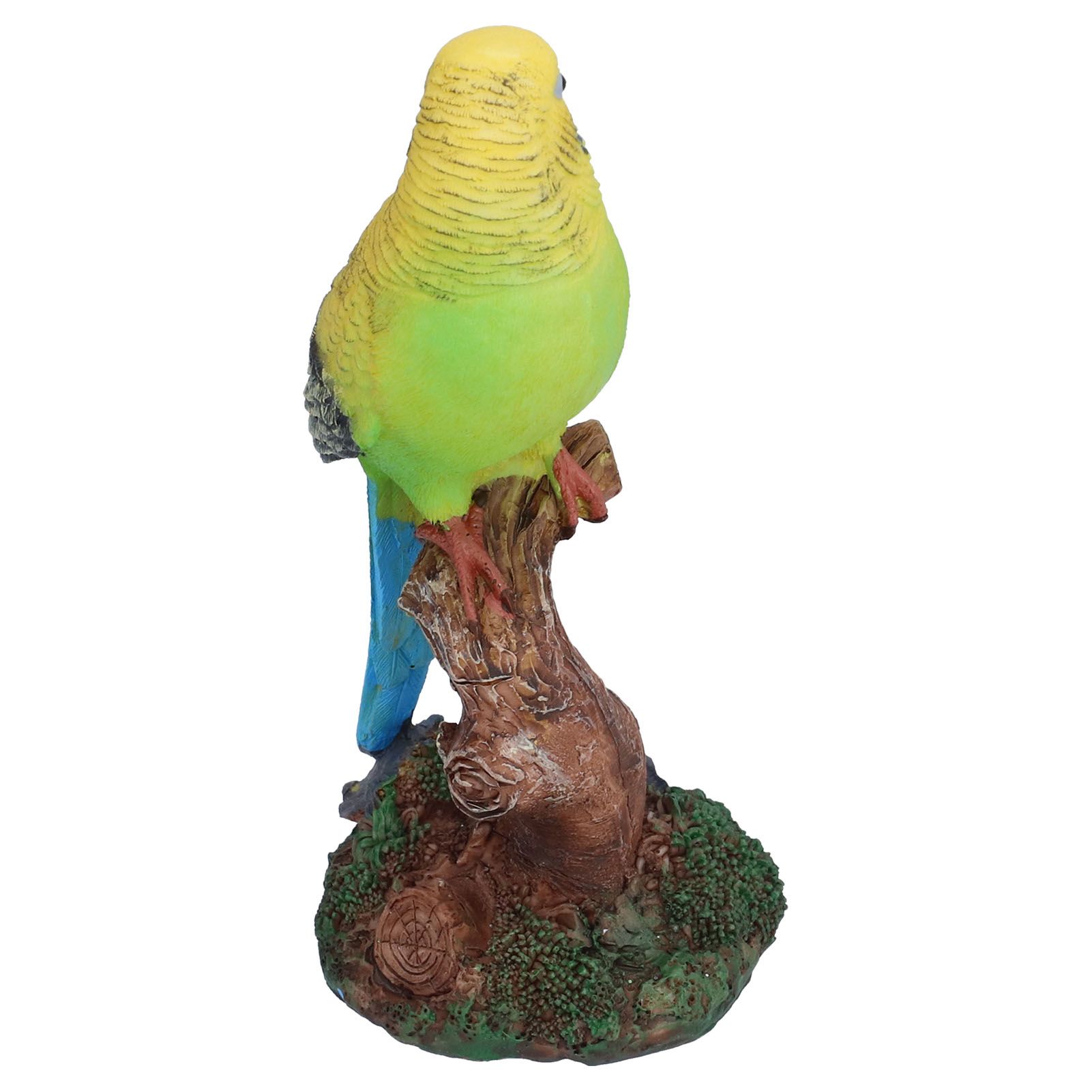 Resin Parrot Ornament Home Decorations Bonsai Small Bird Model Gift Resin Crafts Yellow - Image 8