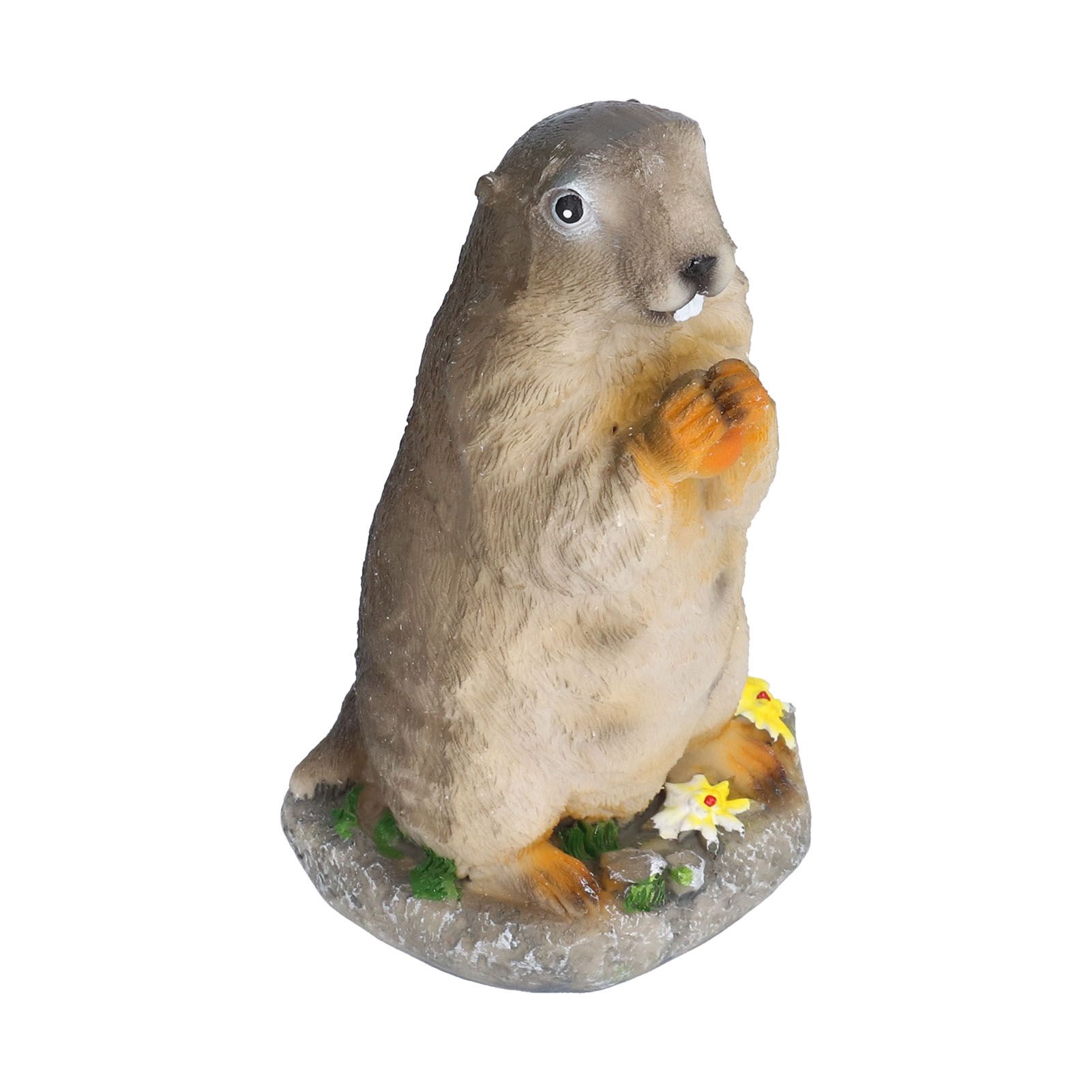 Resin Groundhog Small Ornaments Animal Model Landscape Props Resin Crafts Bonsai Decorations - Image 5