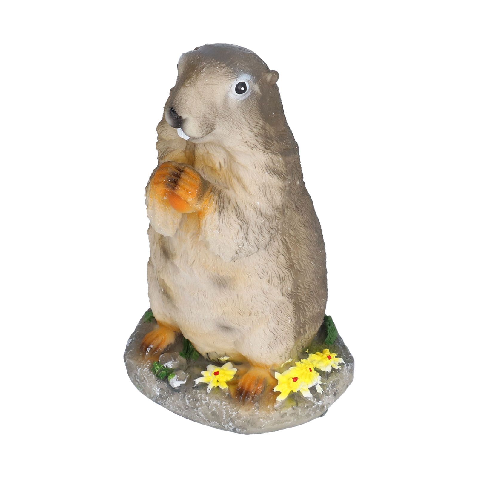Resin Groundhog Small Ornaments Animal Model Landscape Props Resin Crafts Bonsai Decorations - Image 6