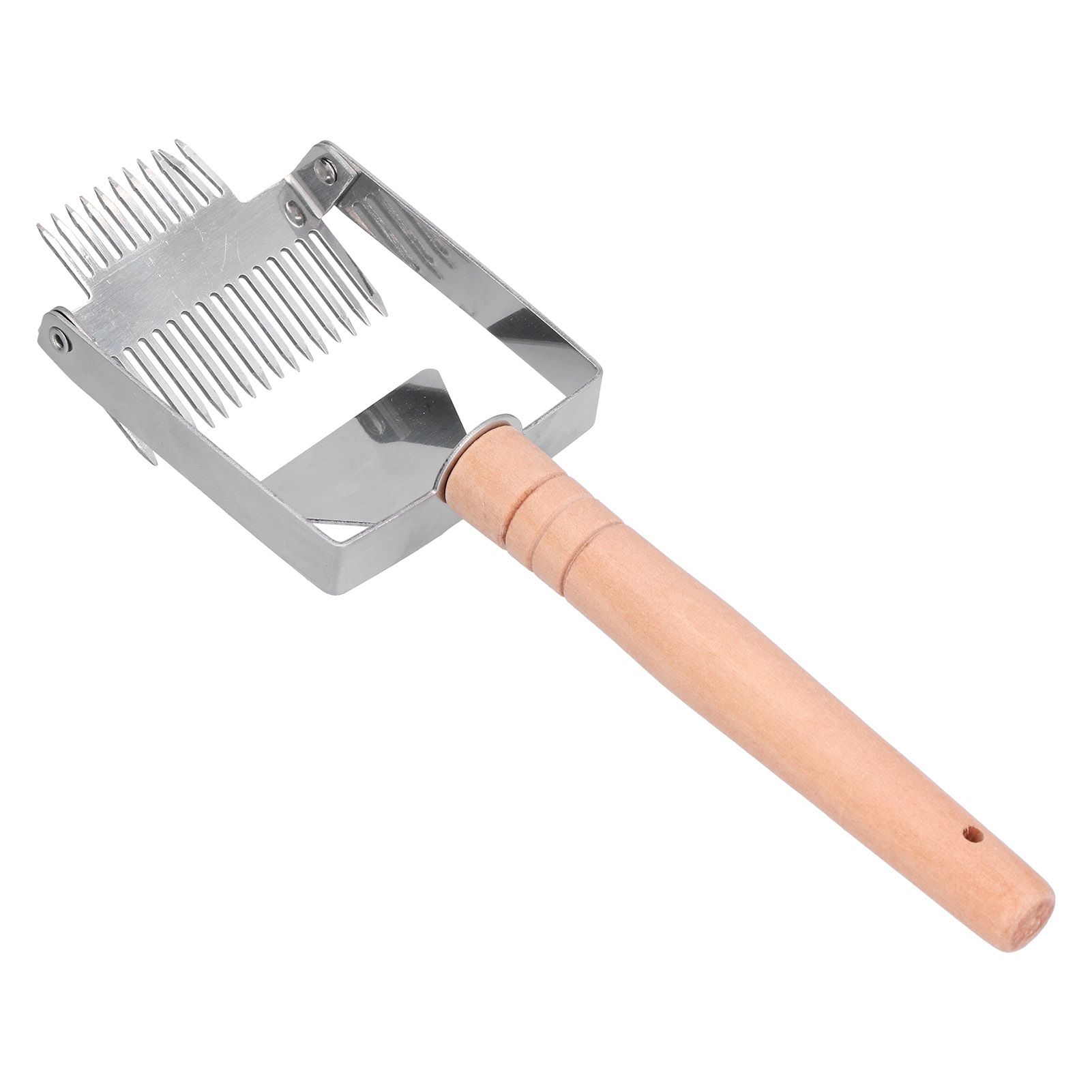 Uncapping Fork Double Head Honey Cutting Fork Scraper Beehive Tool Beekeeping ToolsWooden Handle - Image 6