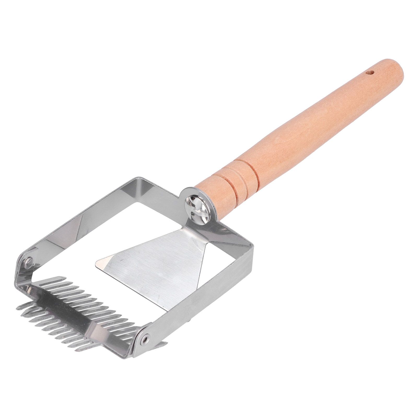 Uncapping Fork Double Head Honey Cutting Fork Scraper Beehive Tool Beekeeping ToolsWooden Handle - Image 7