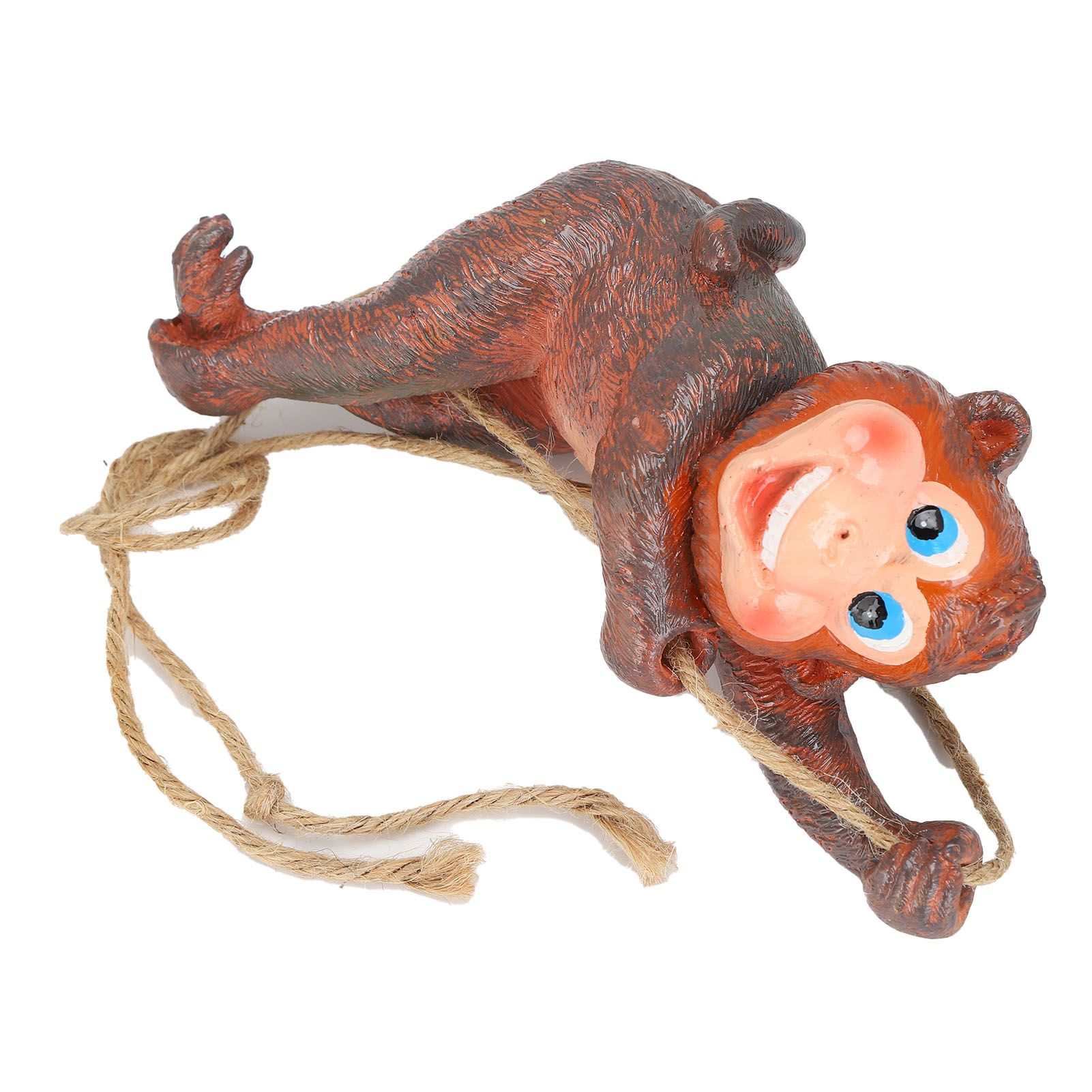 Resin Animal Ornament Monkey Shaped Hanging Ornaments Swing Pendant Decoration for Home Garden Terrace Yard - Image 7