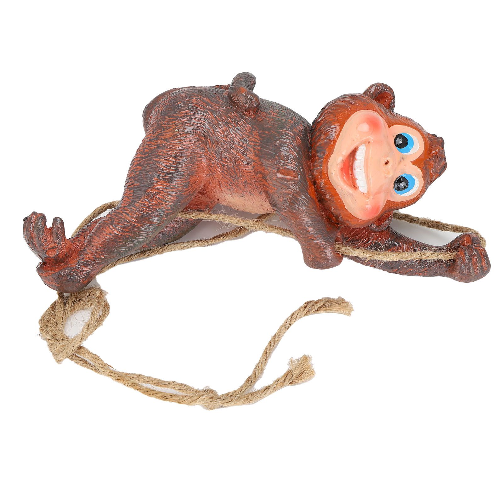 Resin Animal Ornament Monkey Shaped Hanging Ornaments Swing Pendant Decoration for Home Garden Terrace Yard - Image 8