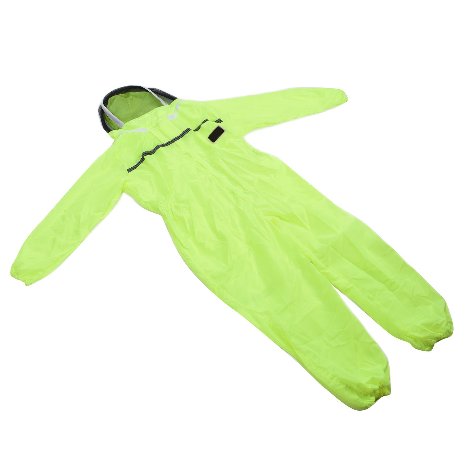 Beekeeping Suit Fluorescent Green One Piece Zipper Design Breathable Beekeeper Clothing - Image 2