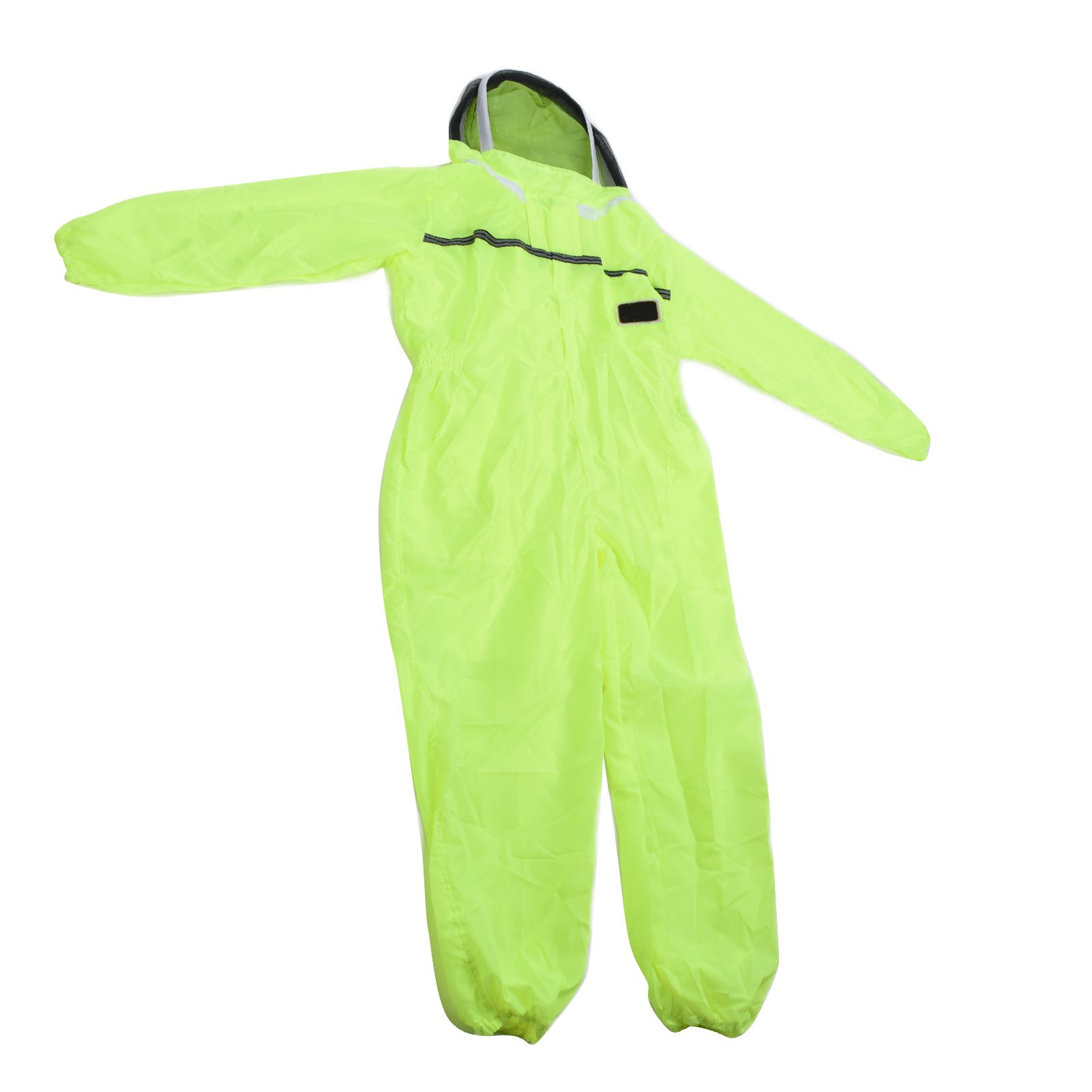 Beekeeping Suit Fluorescent Green One Piece Zipper Design Breathable Beekeeper Clothing - Image 4