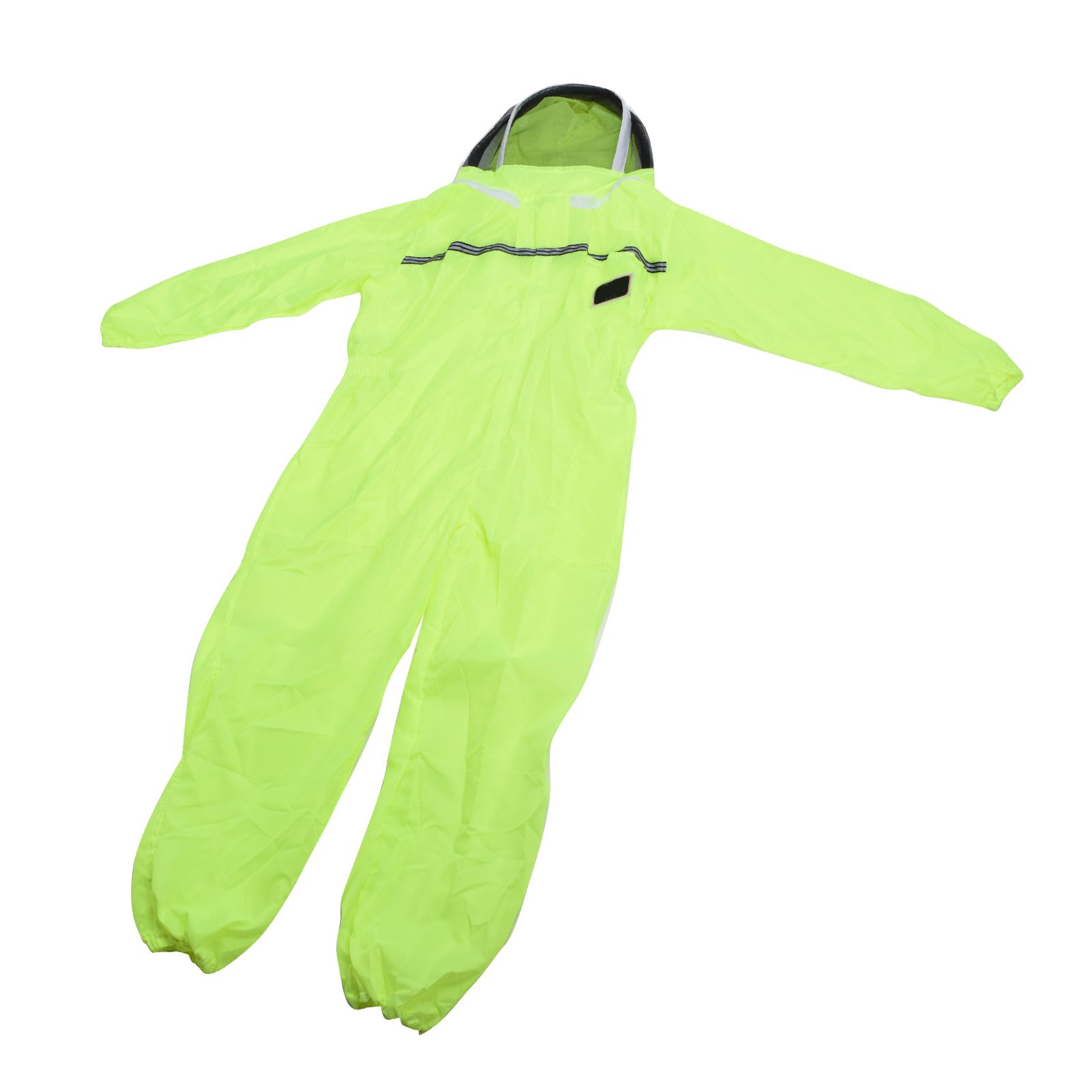 Beekeeping Suit Fluorescent Green One Piece Zipper Design Breathable Beekeeper Clothing - Image 5
