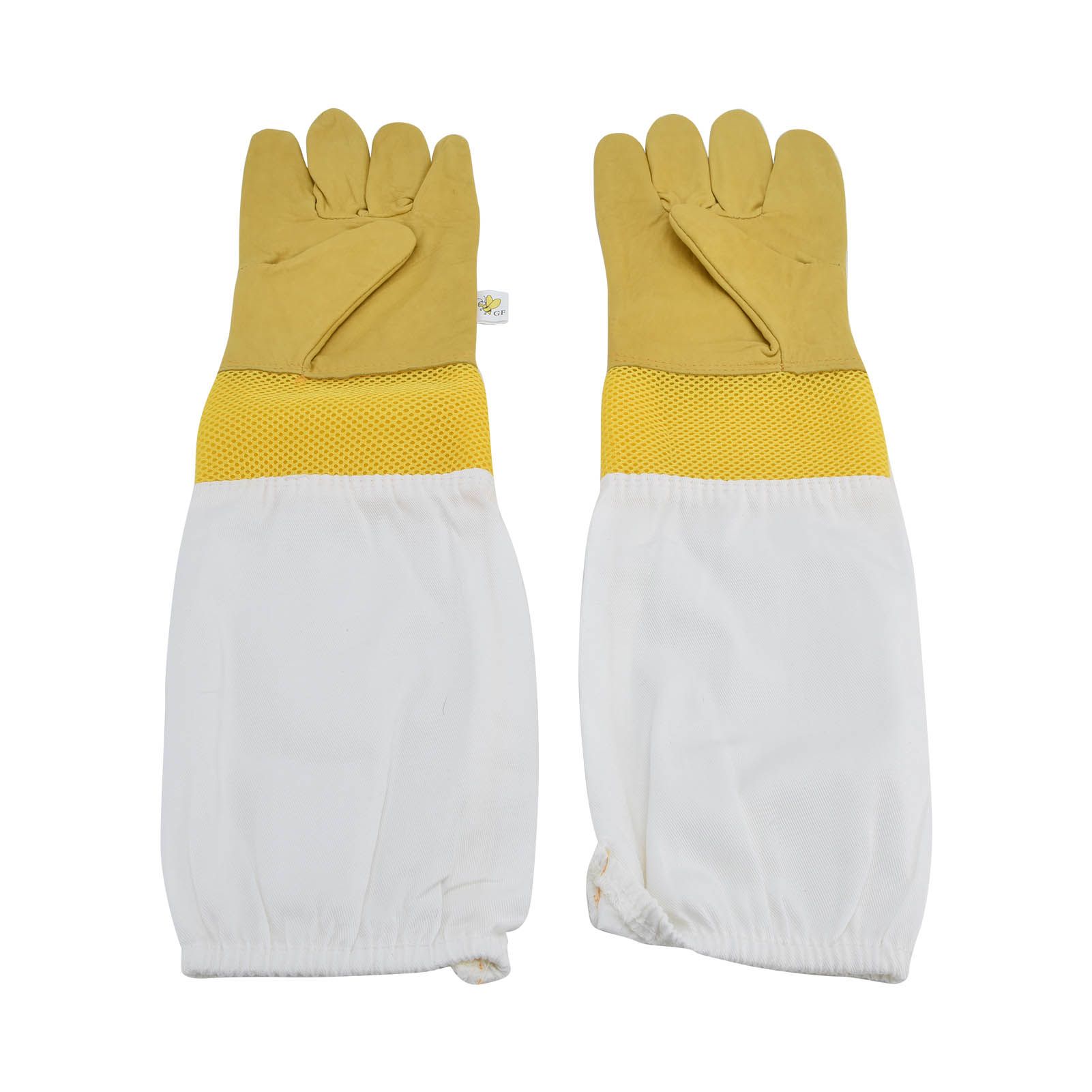 Beekeeping Gloves Breathable Sheepskin Gloves with Extended Sleeves for Beekeeper - Image 5