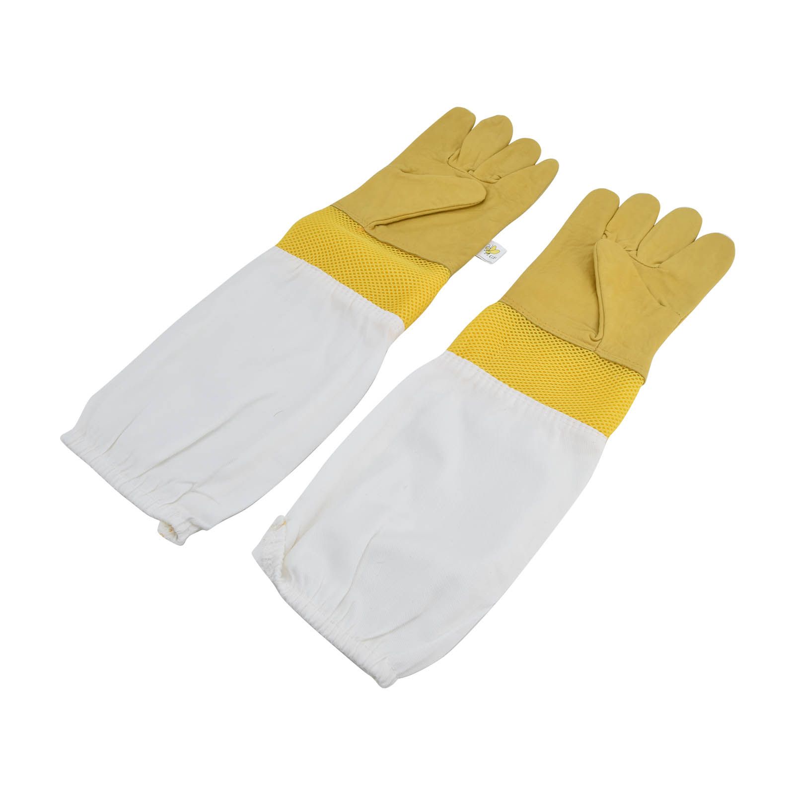 Beekeeping Gloves Breathable Sheepskin Gloves with Extended Sleeves for Beekeeper - Image 6