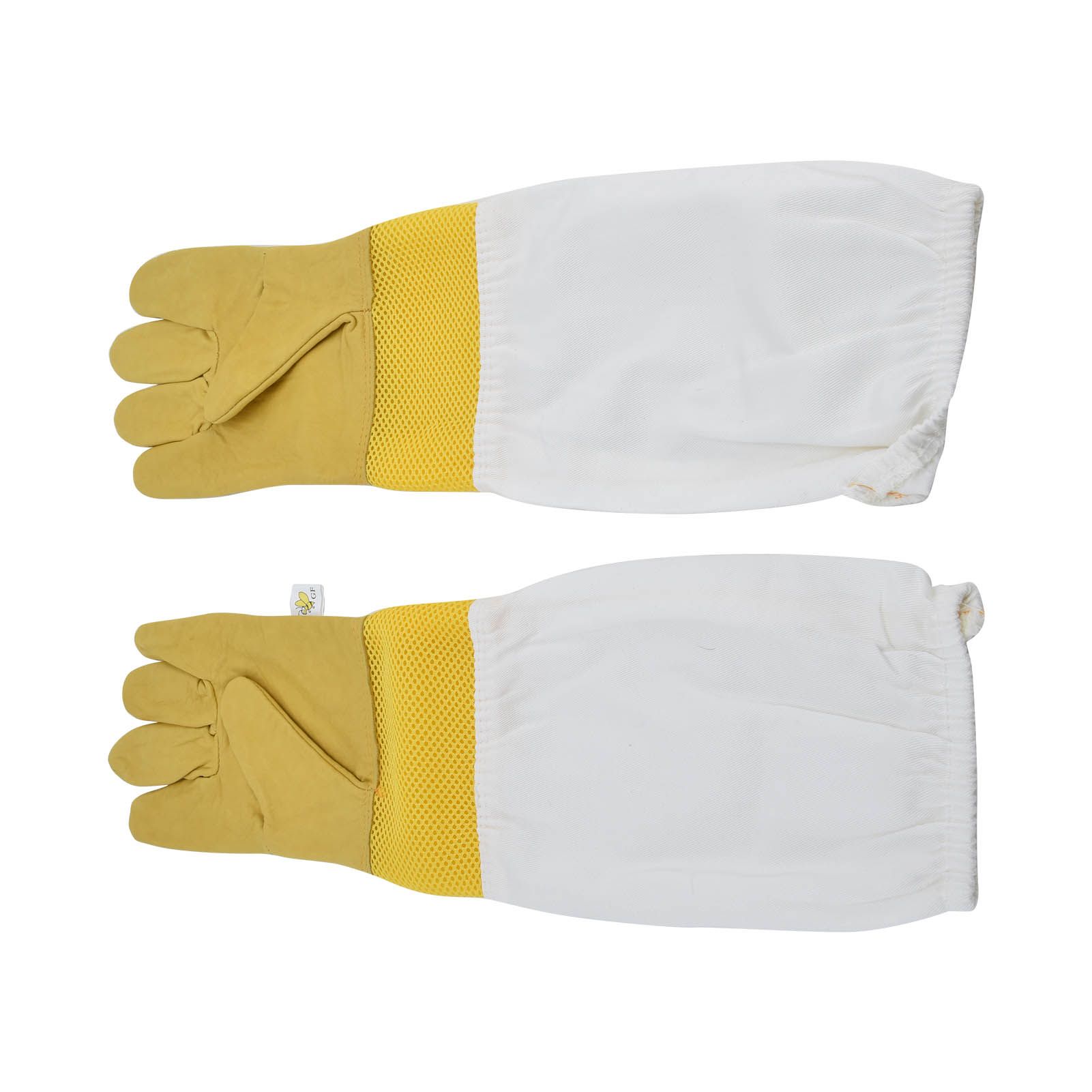 Beekeeping Gloves Breathable Sheepskin Gloves with Extended Sleeves for Beekeeper - Image 7