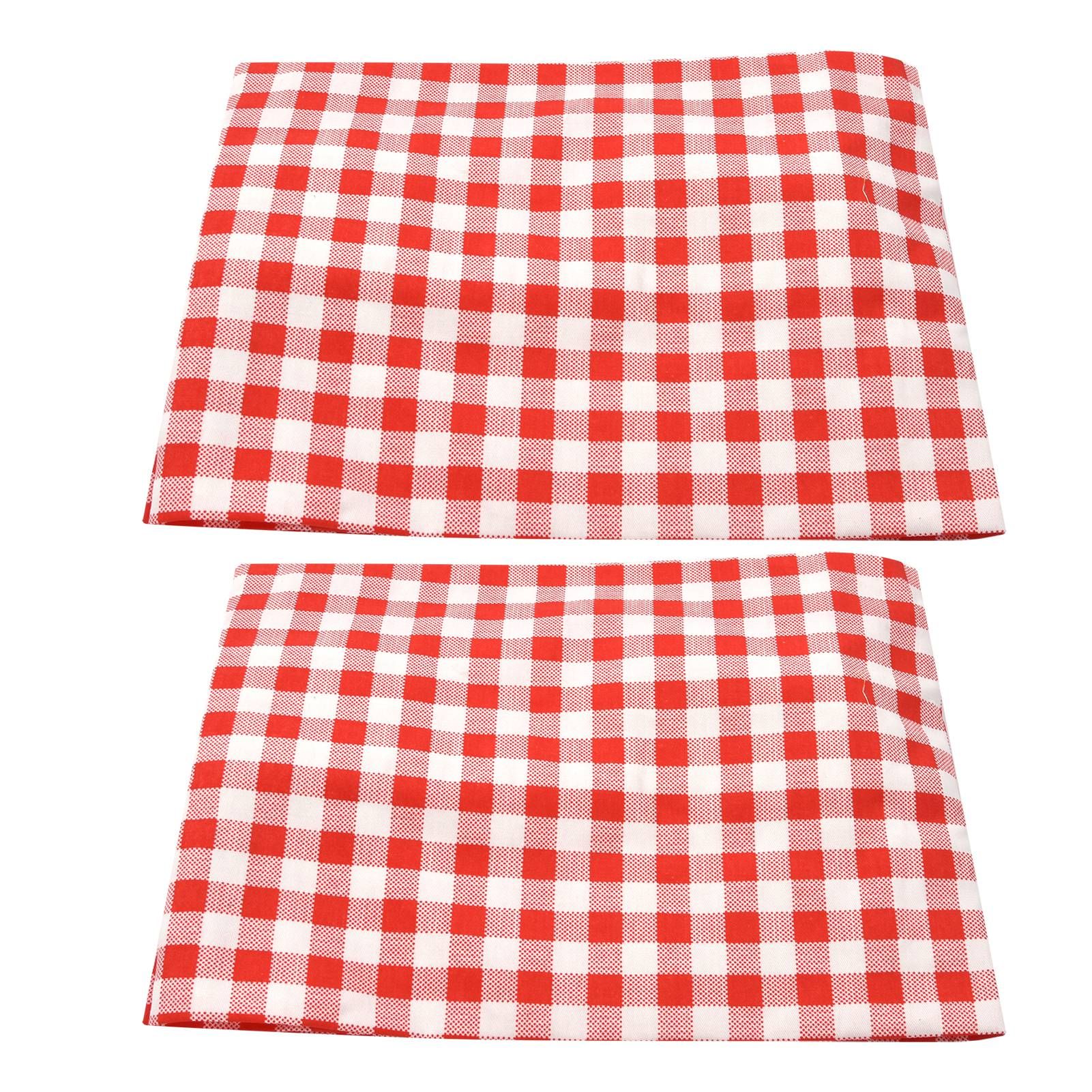 2Pcs Grid Design Anti Ultraviolet Car Curtain Side Car Window Sun Shade with Suction CupRed Grid - Image 8