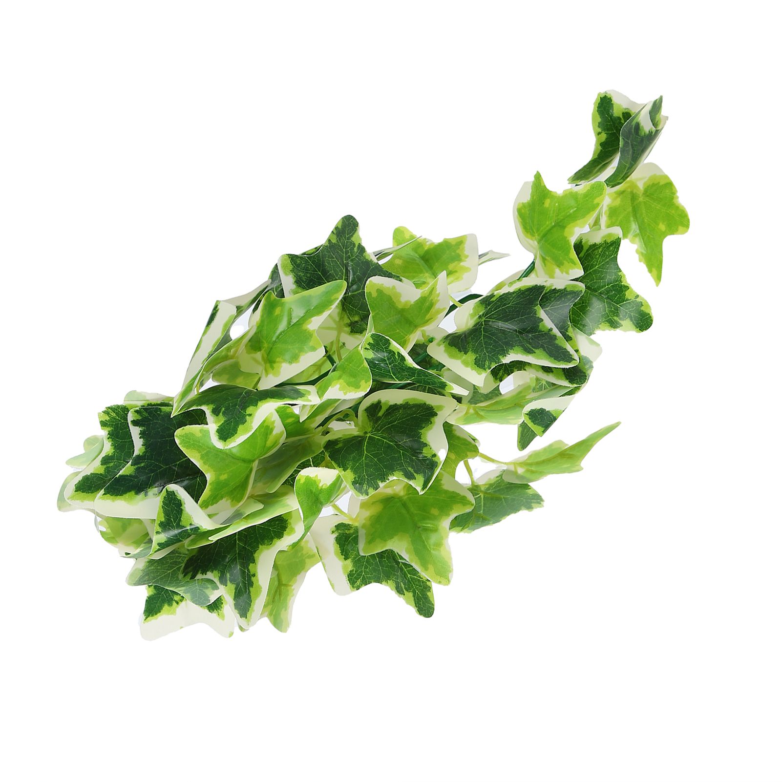 Artificial Reptile Plants Lifelike Plastic Plant Hanging Leaves Decoration with Suction Cup for Reptiles Terrarium Fish TankStar Leaf Vine - Image 6