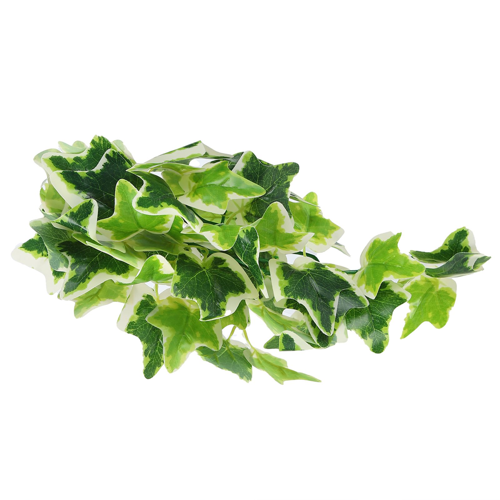 Artificial Reptile Plants Lifelike Plastic Plant Hanging Leaves Decoration with Suction Cup for Reptiles Terrarium Fish TankStar Leaf Vine - Image 7