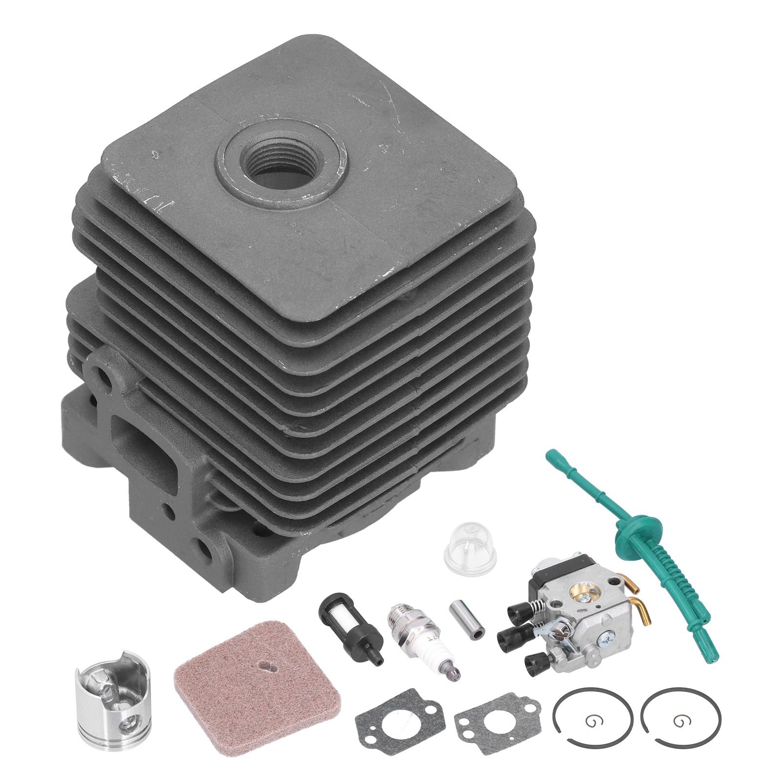 34mm Cylinder Piston Carburetor Wear Resistant Air Filter Repair Kit 4140 020 1202 Fit for Stihl FS55 FS45 FS38 - Image 3