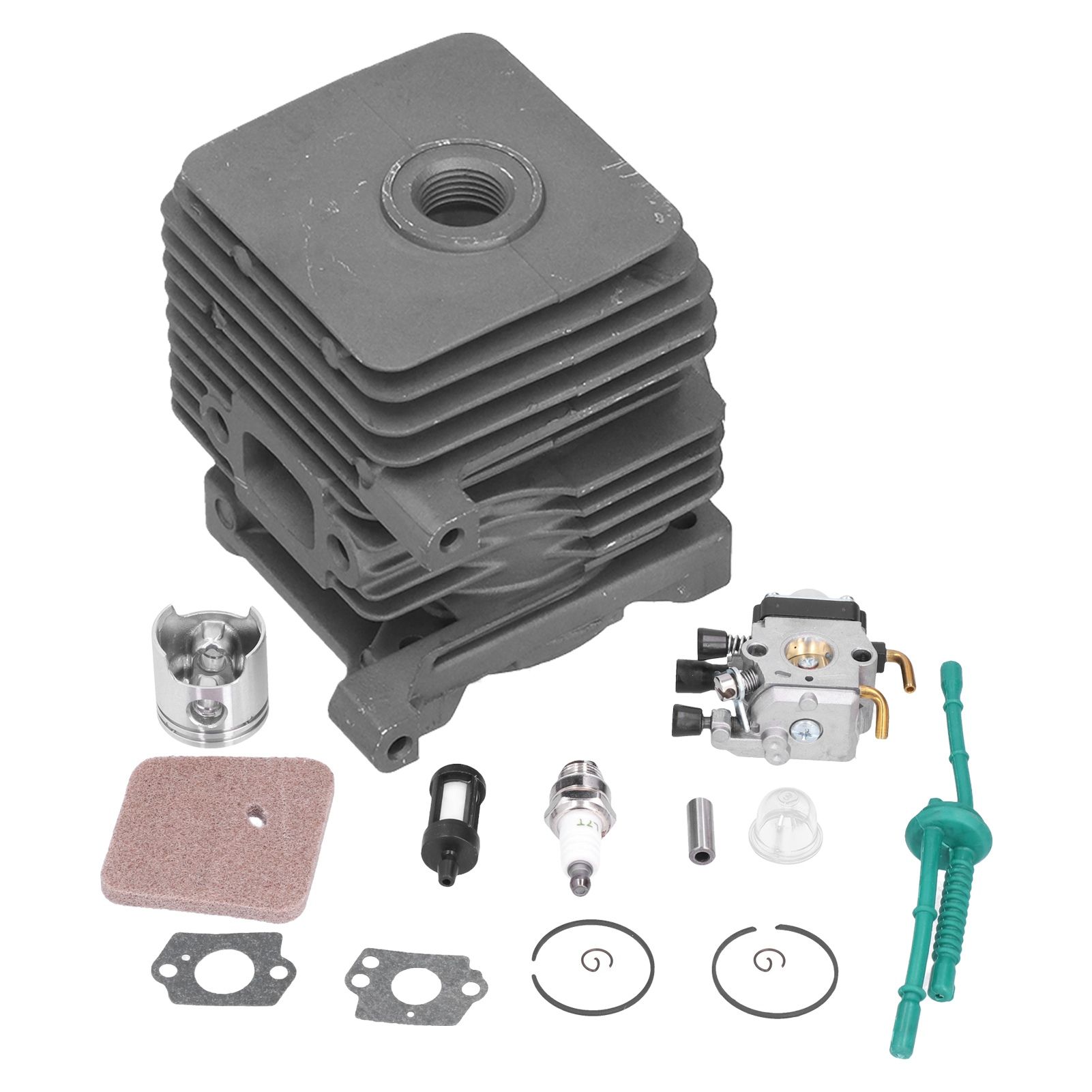 34mm Cylinder Piston Carburetor Wear Resistant Air Filter Repair Kit 4140 020 1202 Fit for Stihl FS55 FS45 FS38 - Image 6