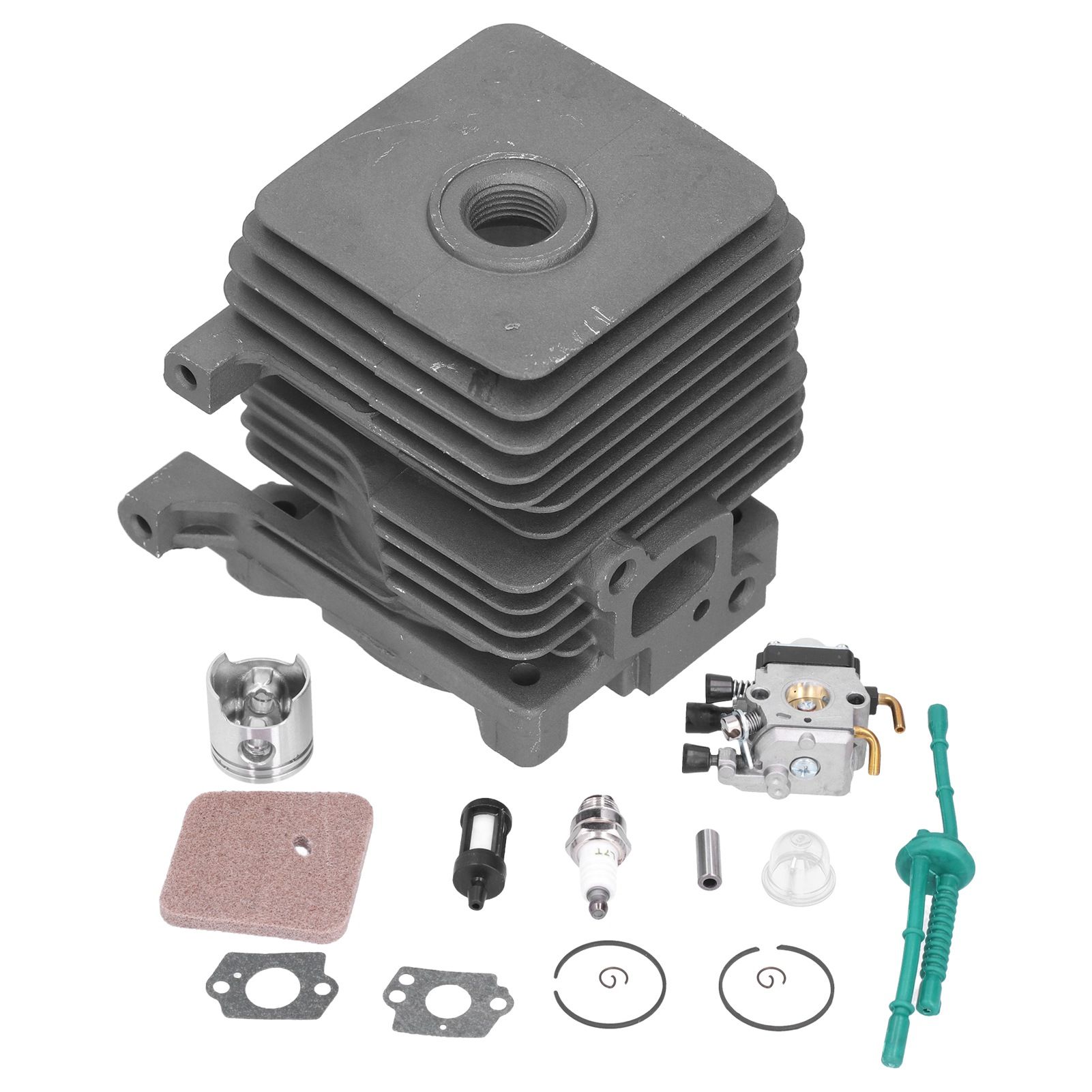 34mm Cylinder Piston Carburetor Wear Resistant Air Filter Repair Kit 4140 020 1202 Fit for Stihl FS55 FS45 FS38 - Image 8