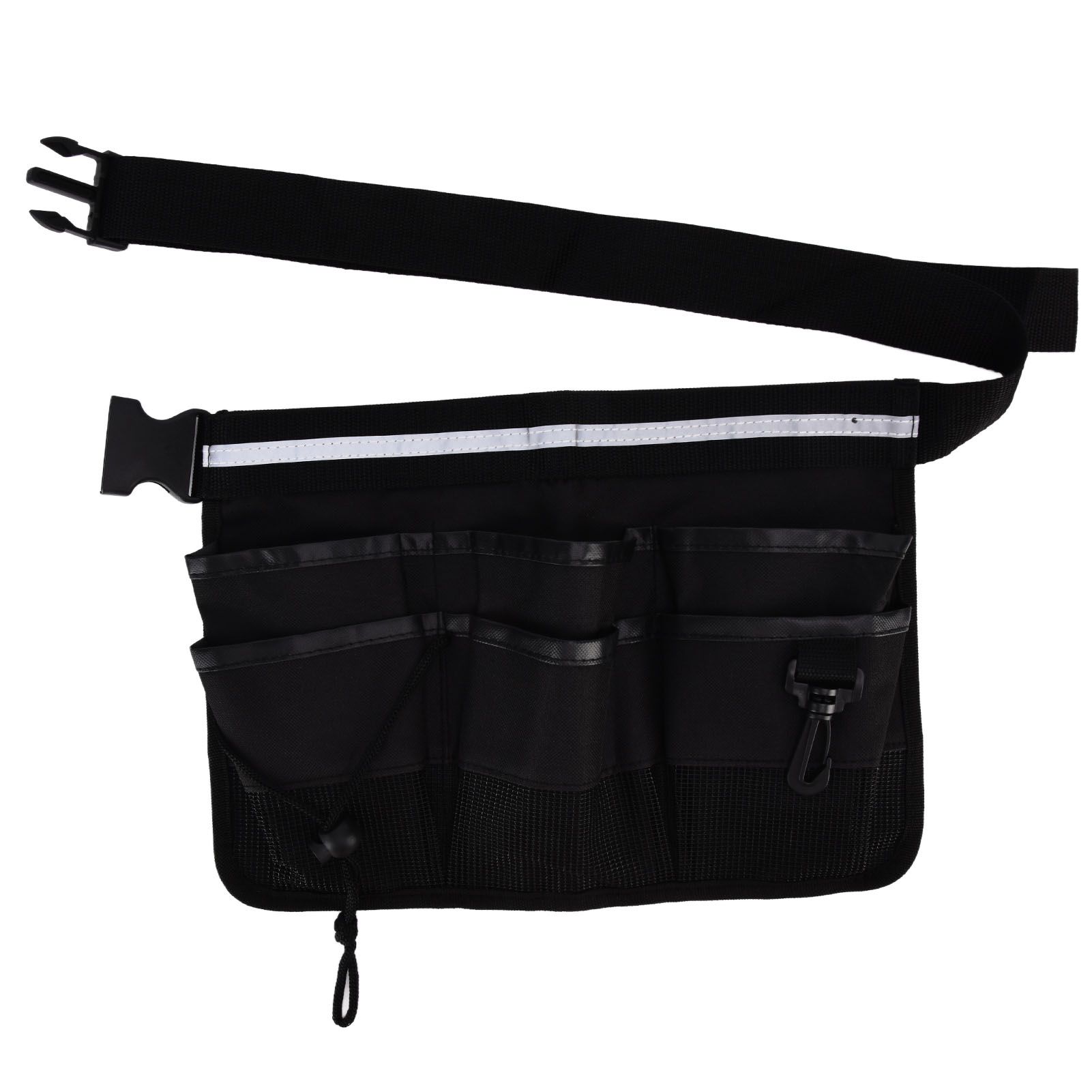 Garden Tool Pocket Adjustable Portable Multi Pocket Design Tool Storage Bag for Storage Tools ItemsBlack - Image 1