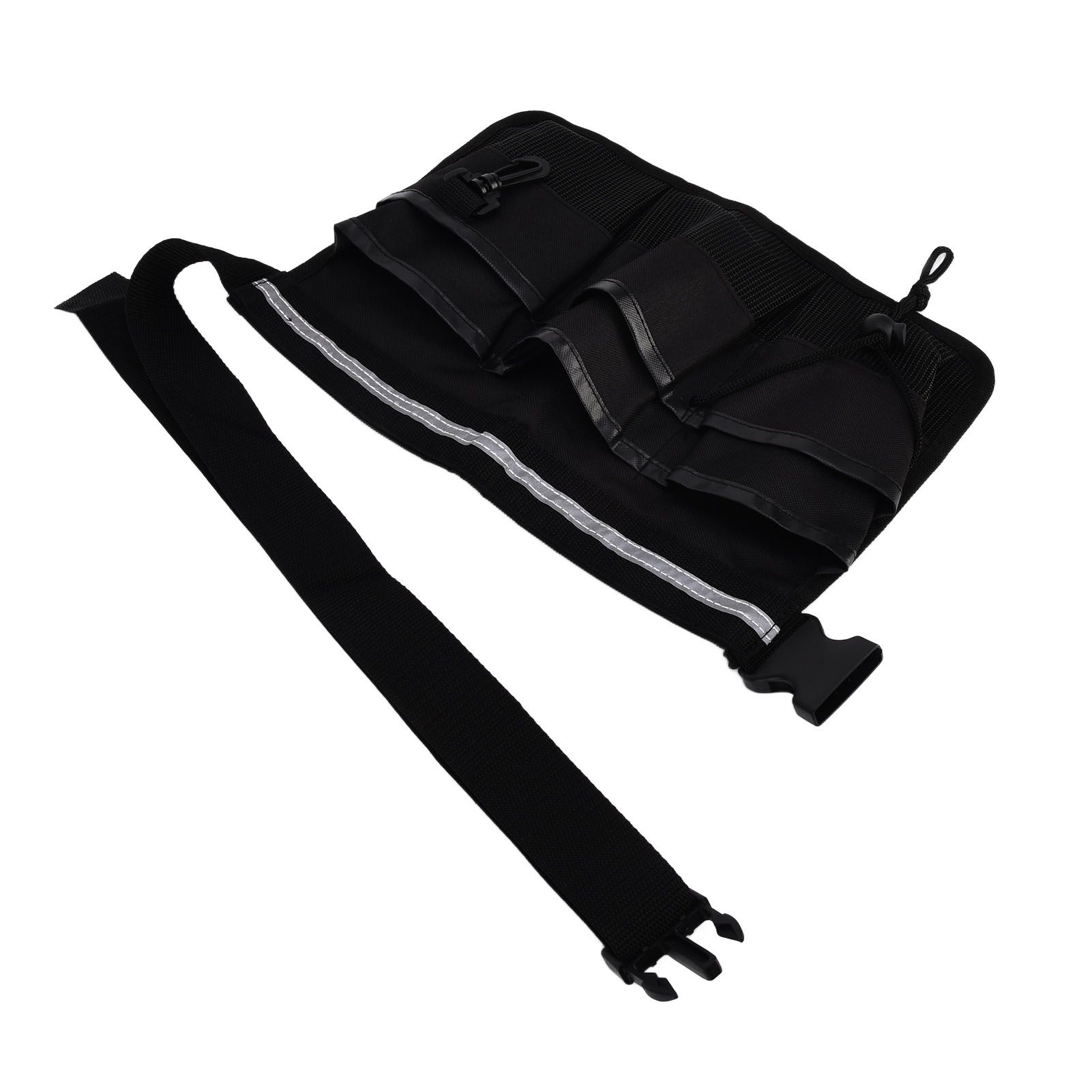 Garden Tool Pocket Adjustable Portable Multi Pocket Design Tool Storage Bag for Storage Tools ItemsBlack - Image 4