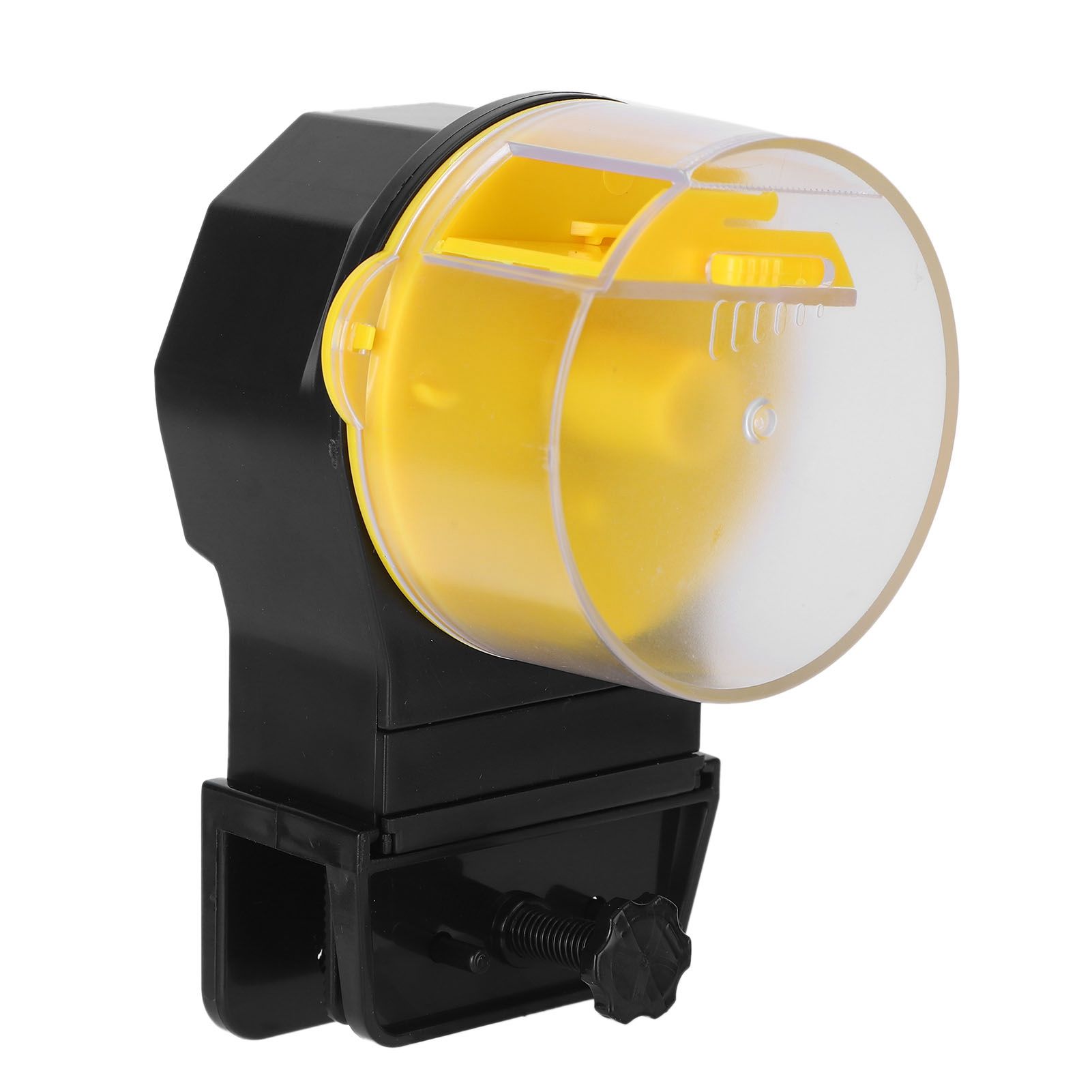 Automatic Fish Feeder Timed Flexible Convenient Clean Easy Installation Fish Tank Food DispenserYellow - Image 2