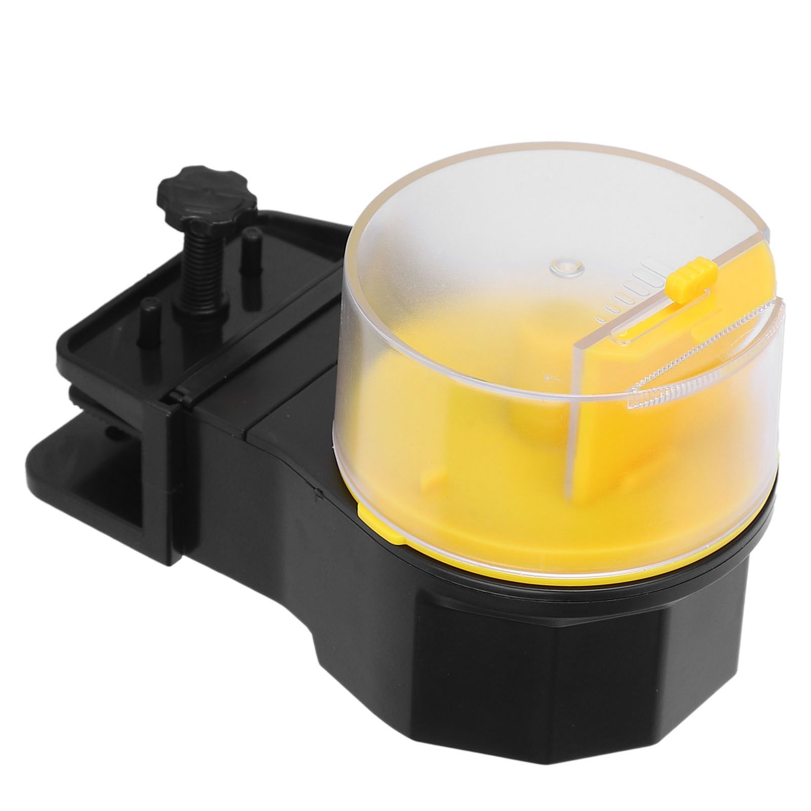 Automatic Fish Feeder Timed Flexible Convenient Clean Easy Installation Fish Tank Food DispenserYellow - Image 4