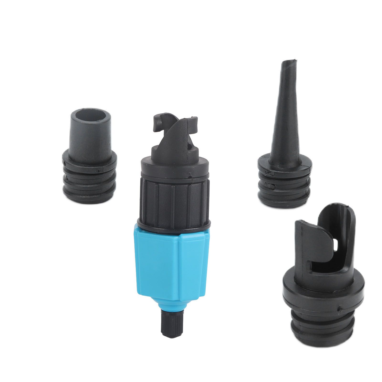 Inflatable SUP Pump Adaptor Portable Multifunctional Air Valve Converter for Paddle Boards Canoes Rubber BoatsBlue - Image 1