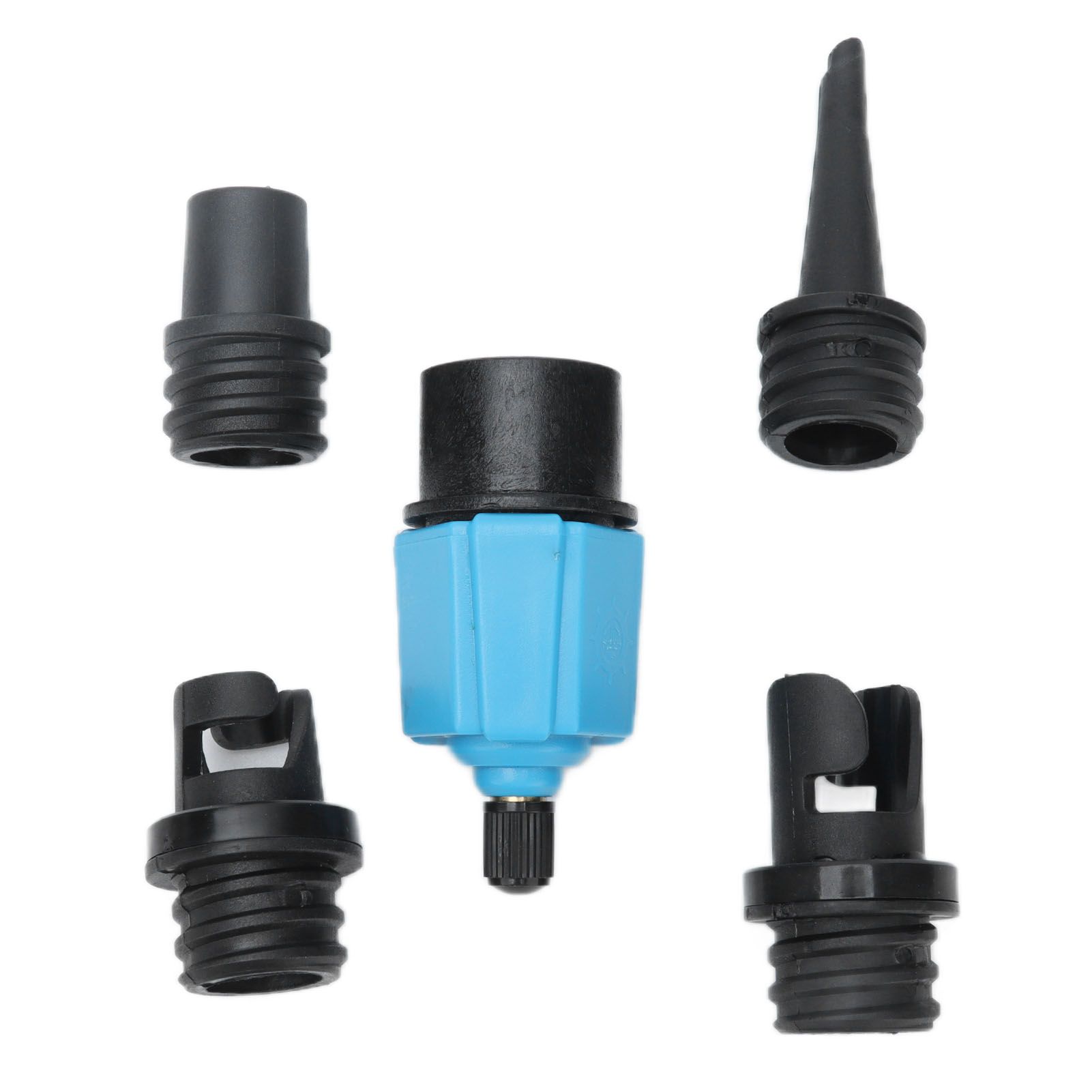 Inflatable SUP Pump Adaptor Portable Multifunctional Air Valve Converter for Paddle Boards Canoes Rubber BoatsBlue - Image 2