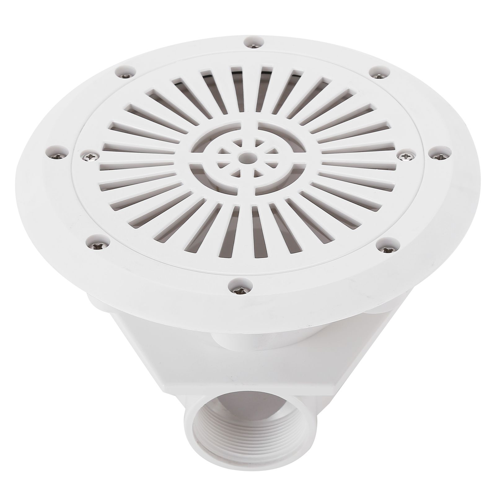 Pool Main Drain Floor Drain High Durability Cleanable Sturdy Floor Drain for Plastic Film Pools Hot Springs - Image 2