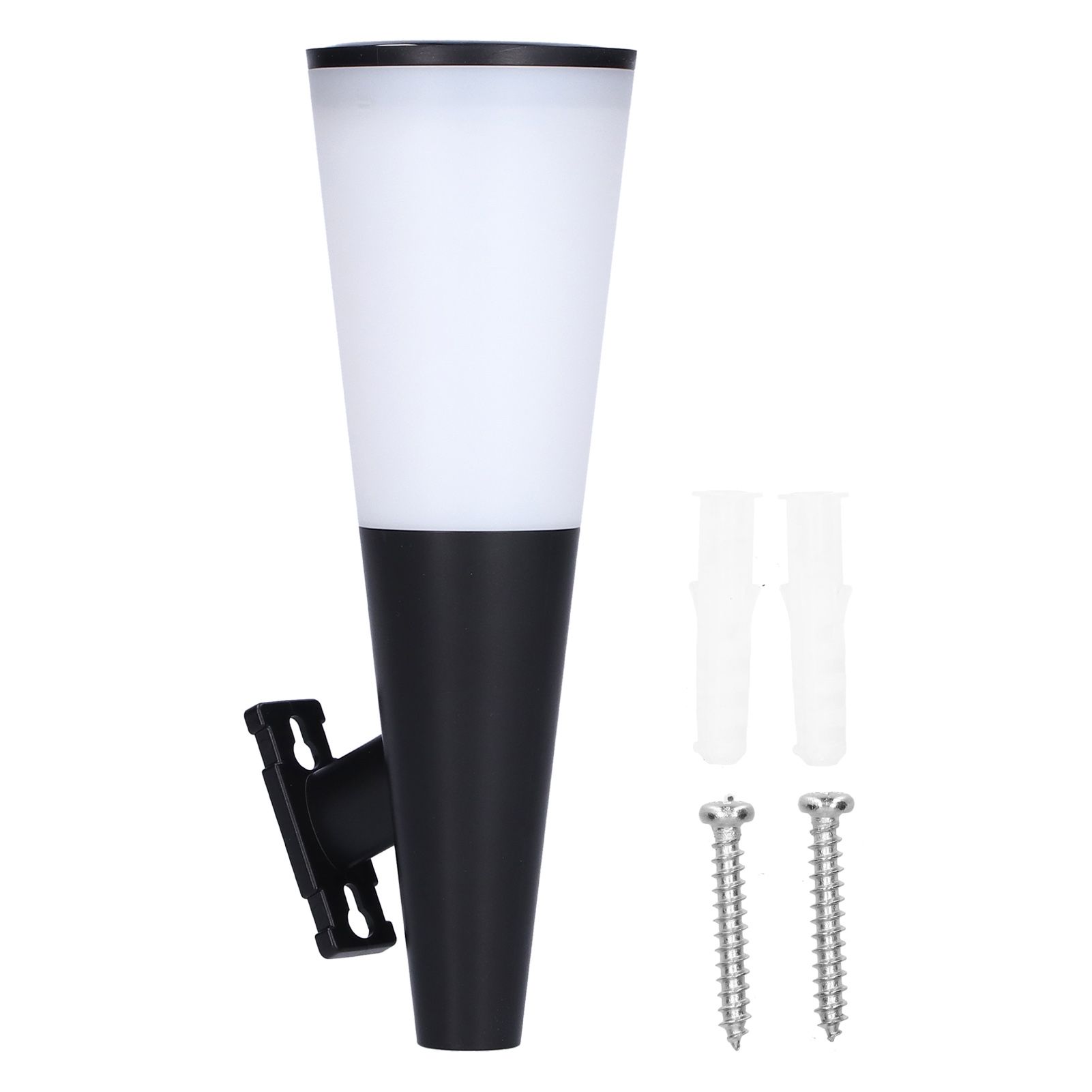 Solar Wall Lamp Warm White RGB Cordless Safe Modern Design Sturdy Durable Outdoor Lamp for Garden Garage BackyardRGB - Image 1