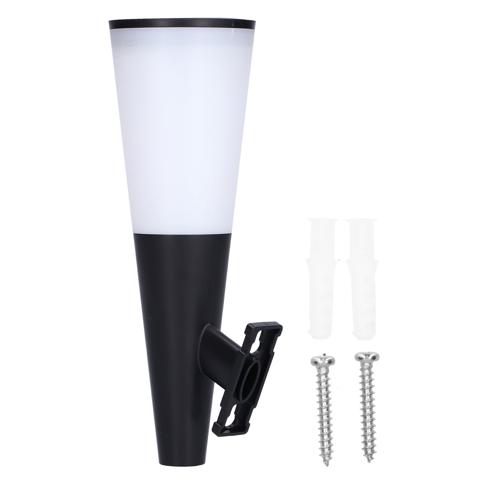 Solar Wall Lamp Warm White RGB Cordless Safe Modern Design Sturdy Durable Outdoor Lamp for Garden Garage BackyardRGB - Image 2